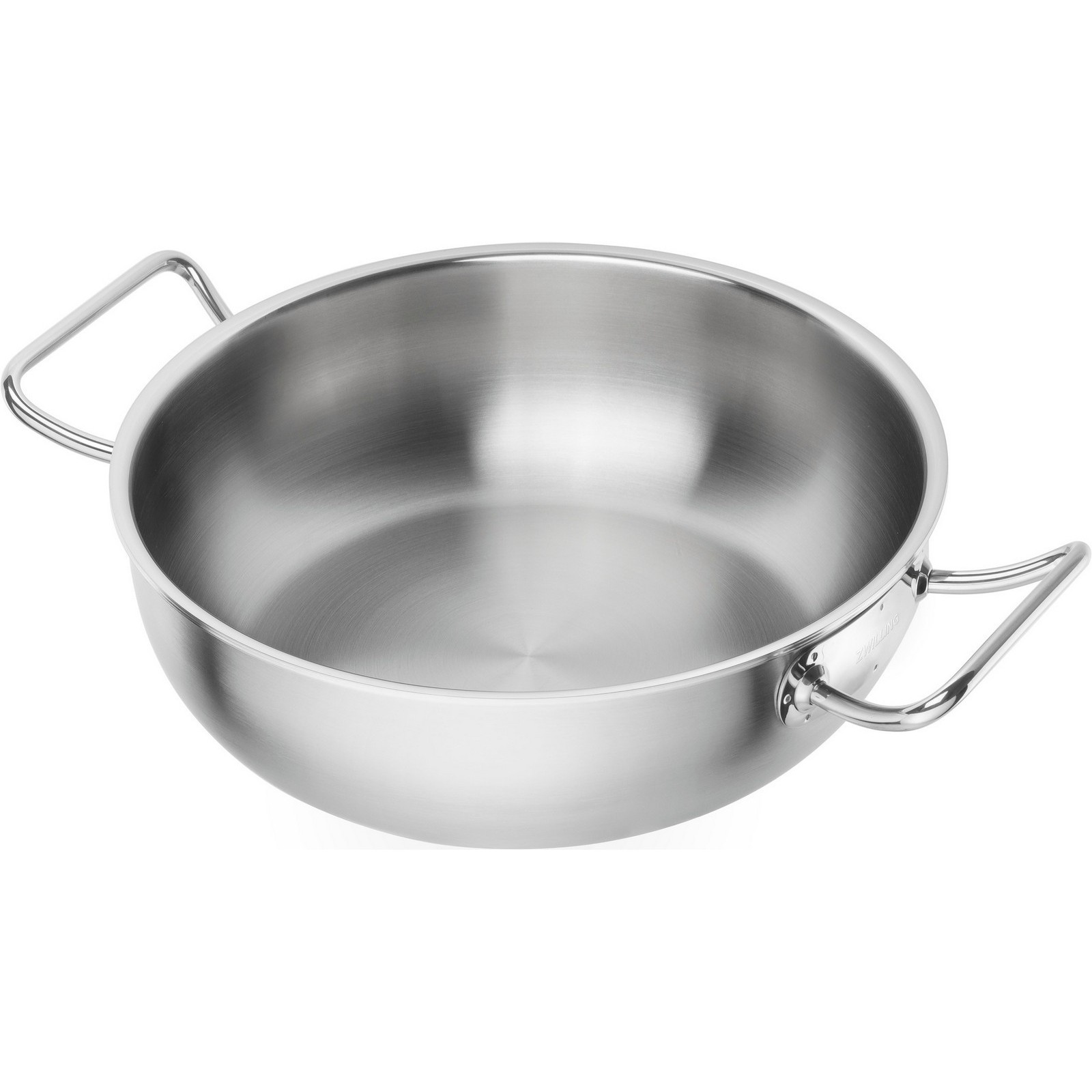 Wok ZWILLING Pro silber (silberfarben) B395cm H10cm L395cm Ø30cm Pfannen Induktionsgeeignet