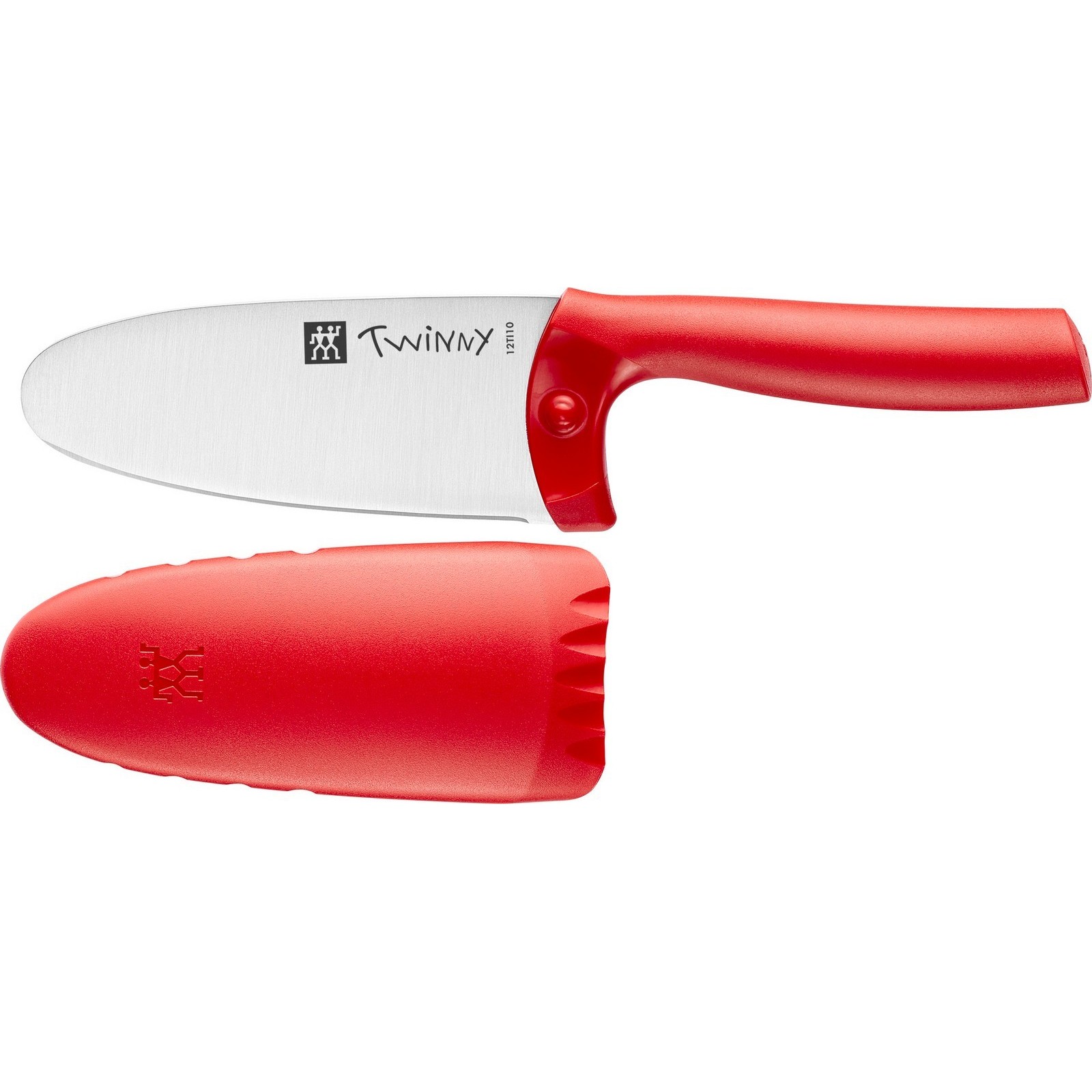 Zwilling TWINNY Kindermesser Kochmesser 10 cm Rot - Edelstahl