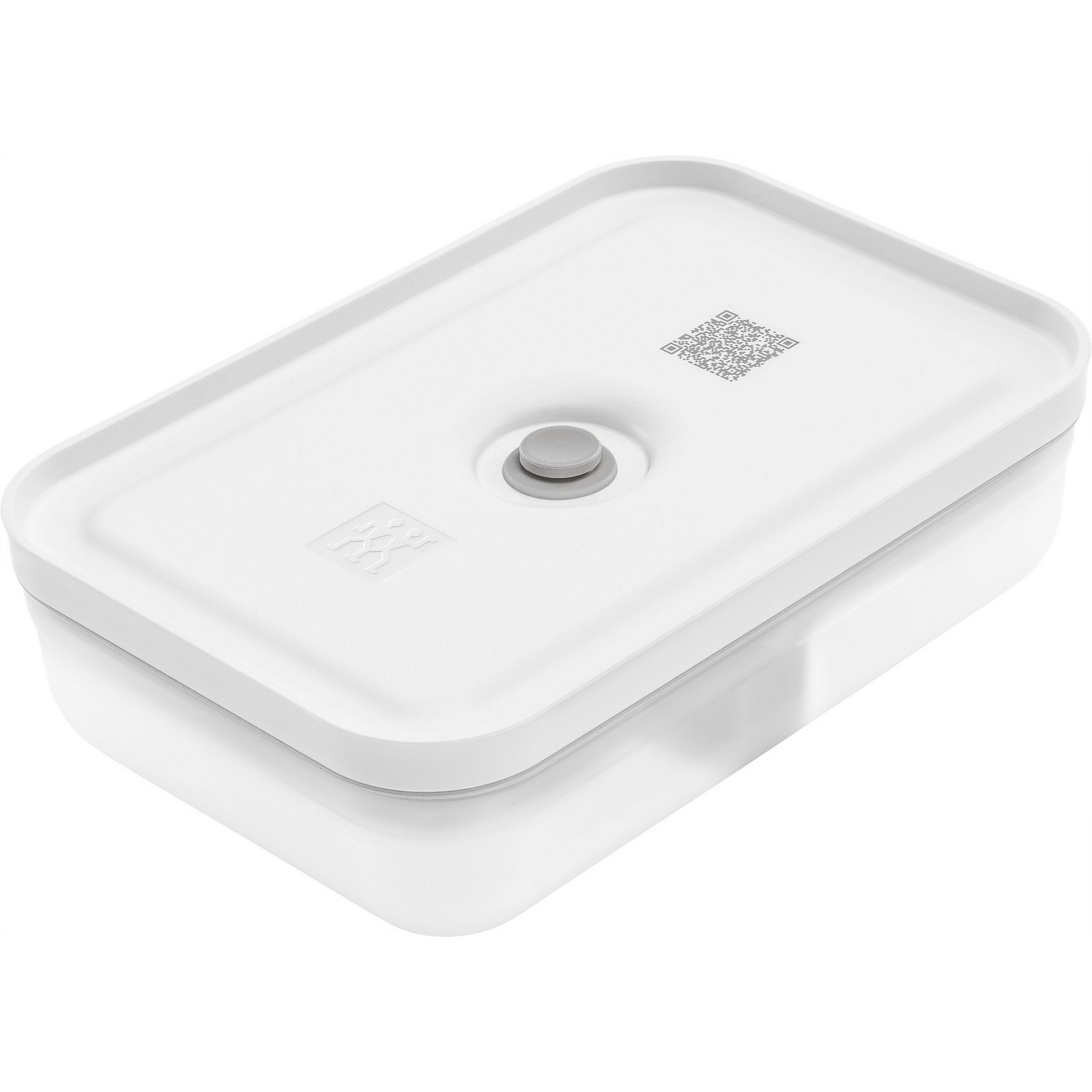 ZWILLING Fresh & Save Vakuum Lunchbox L flach Kunststoff Semitransparent-Grau