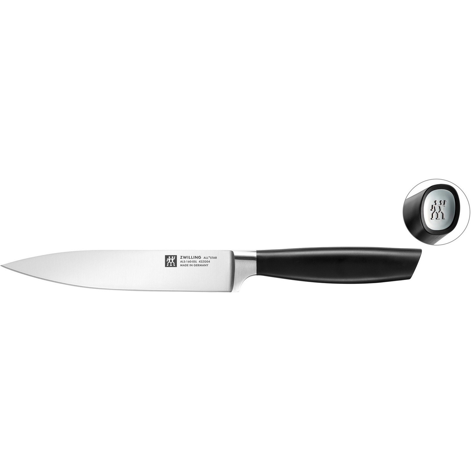 ZWILLING All * Star Fleischmesser 16 cm Silber