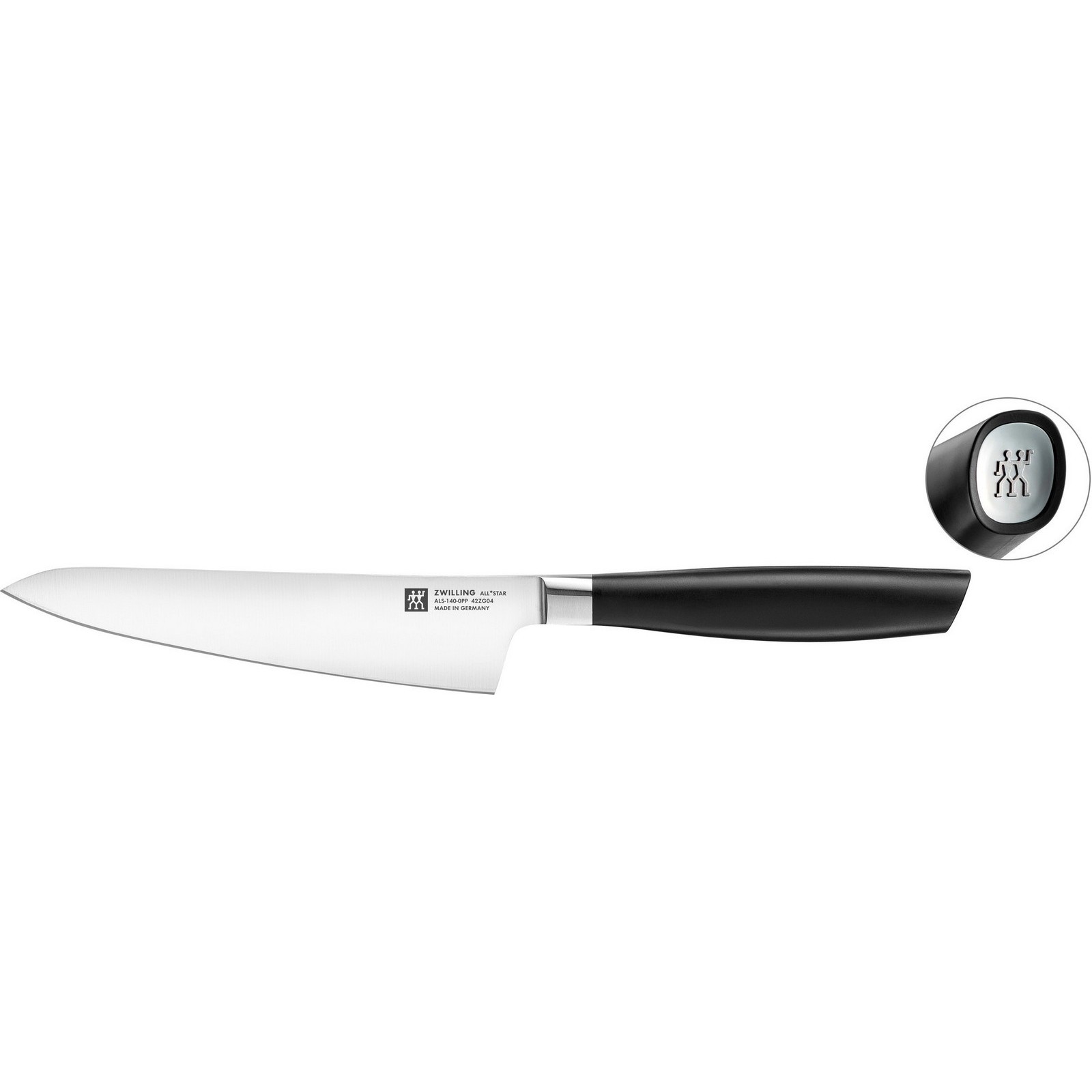 ZWILLING All * Star Kochmesser compact 14 cm Silber