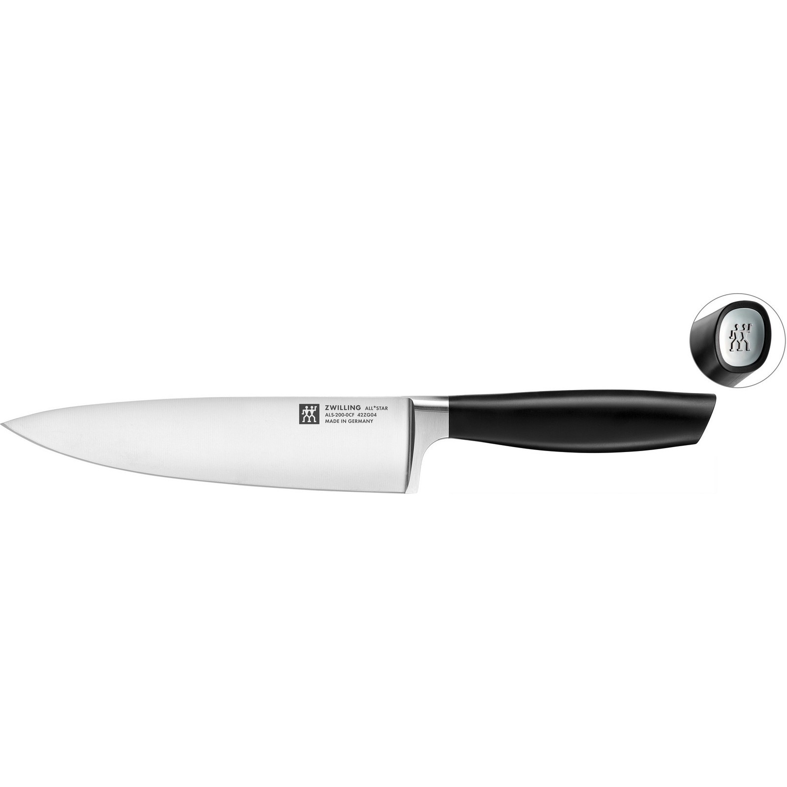 ZWILLING All * Star Kochmesser 20 cm Silber