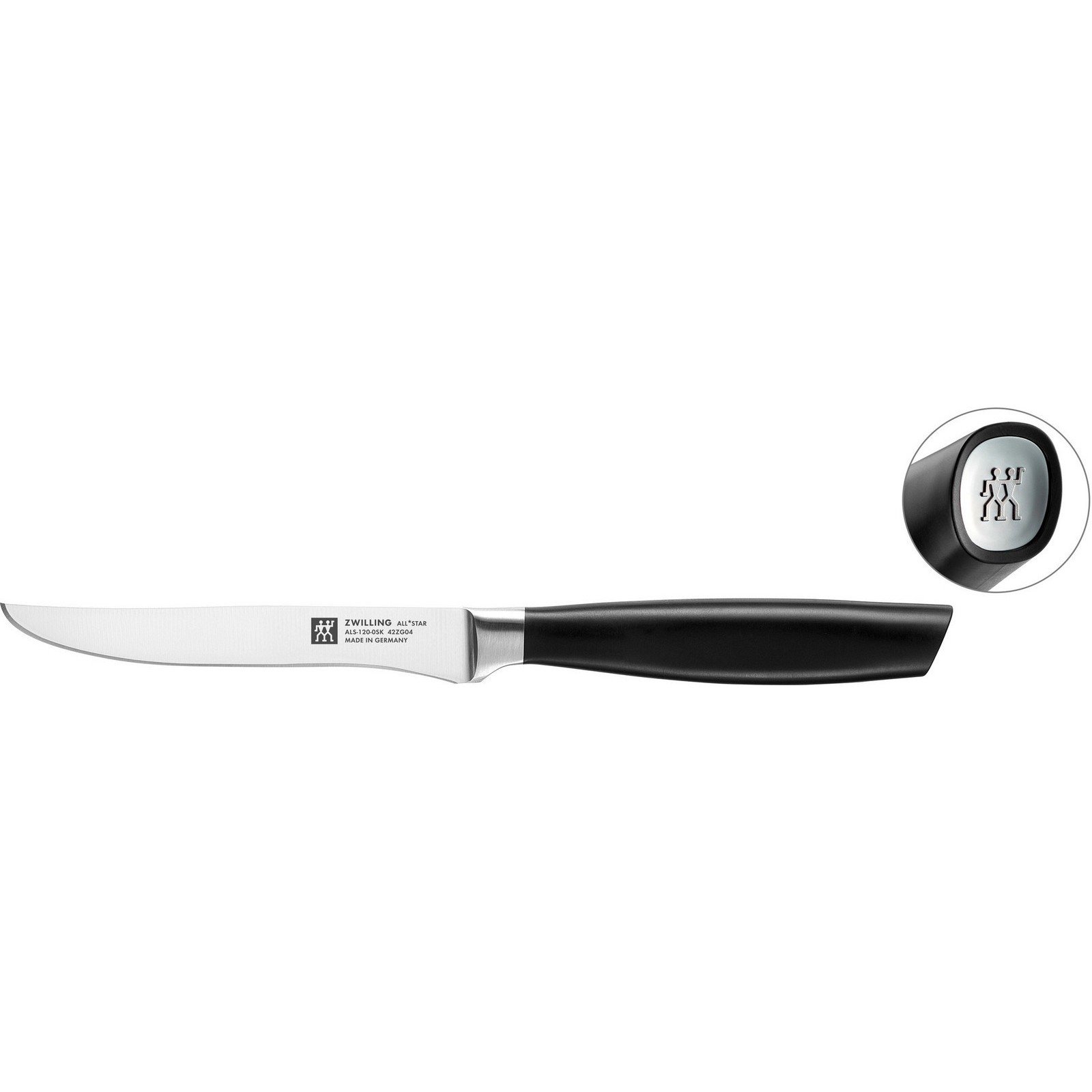 ZWILLING All * Star Steakmesser 12 cm Silber