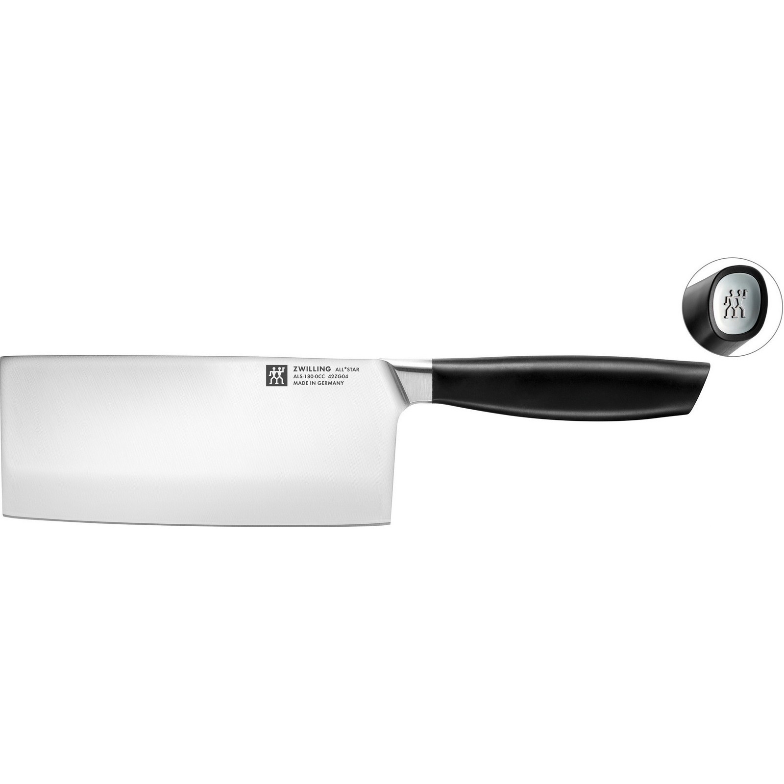 ZWILLING All * Star Chin Kochmesser 18 cm Silber