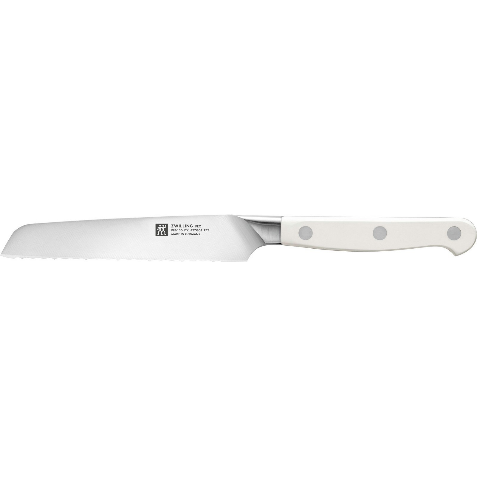 ZWILLING Pro le blanc Universalmesser 13 cm Wellenschliff
