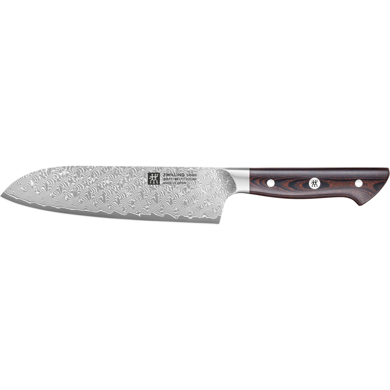 Zwilling Tanrei Santokumesser Glattschliff 18 cm - Edelstahl