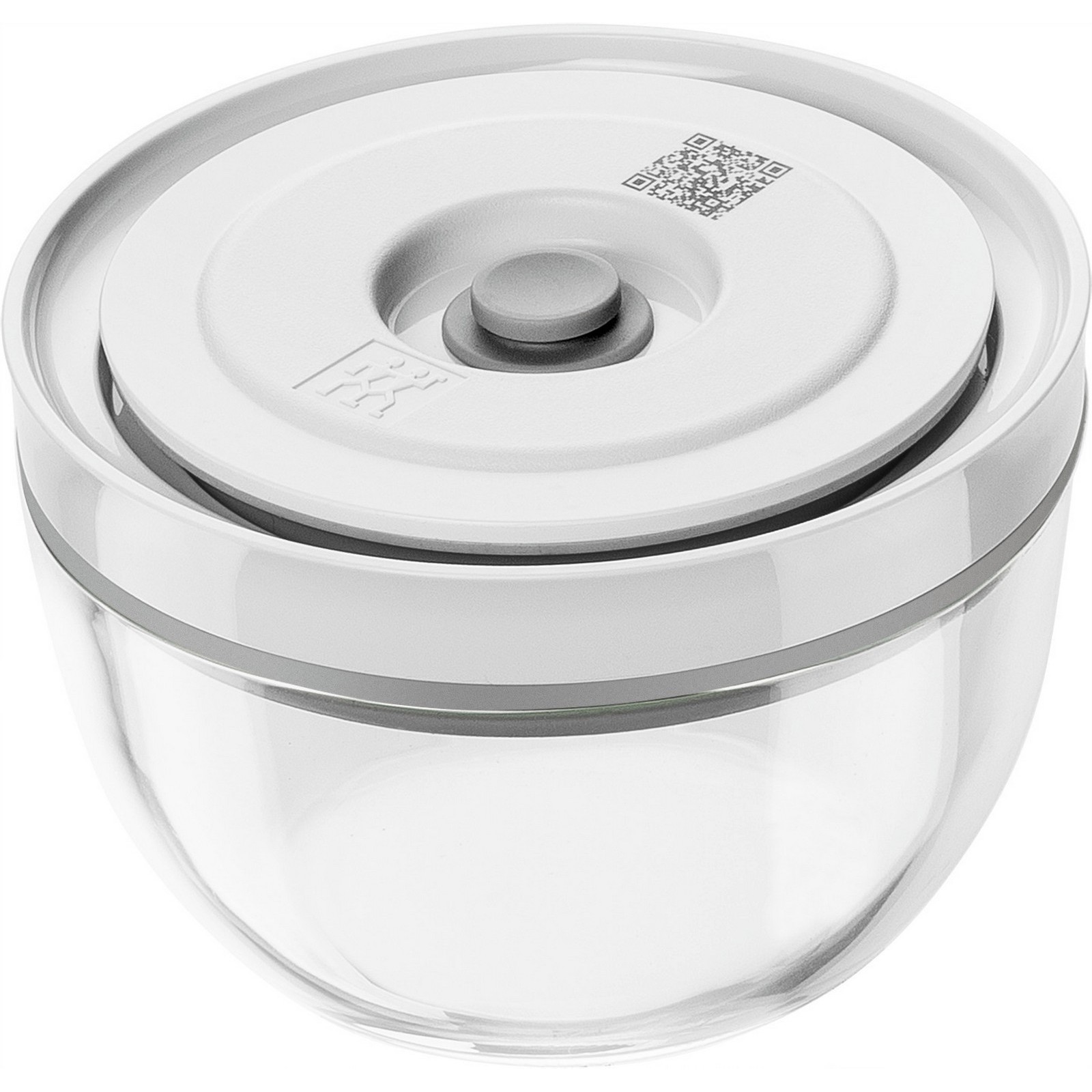 Aufbewahrungsschüssel ZWILLING Fresh & Save BOWLS transparent H810cm Ø1200cm Glas Lebensmittelaufbewahrungsbehälter Vakuumschüssel S   12 cm Glas