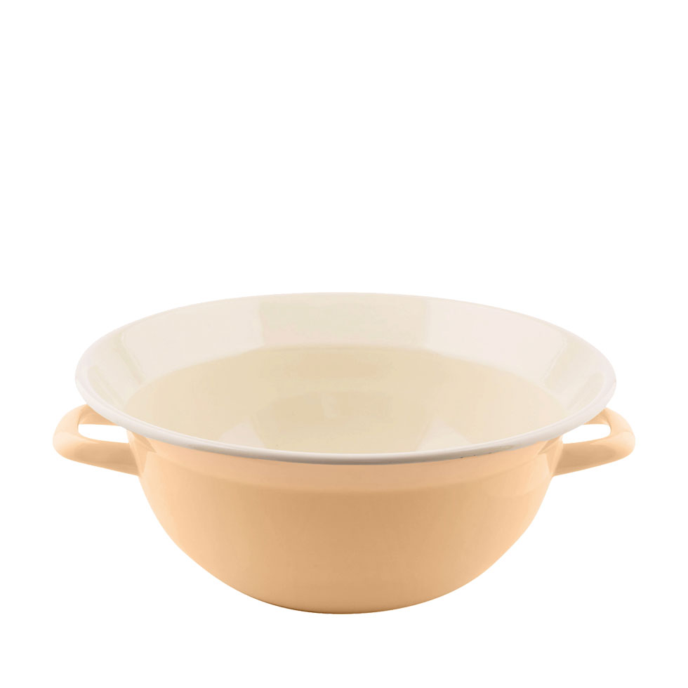 Riess Classic Pastell Weitling 28 cm / 4,0 L goldgelb - Emaille