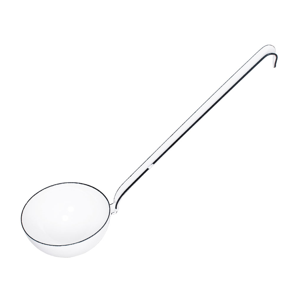 Riess Schöpflöffel 7cm Classic Weiss Emaille