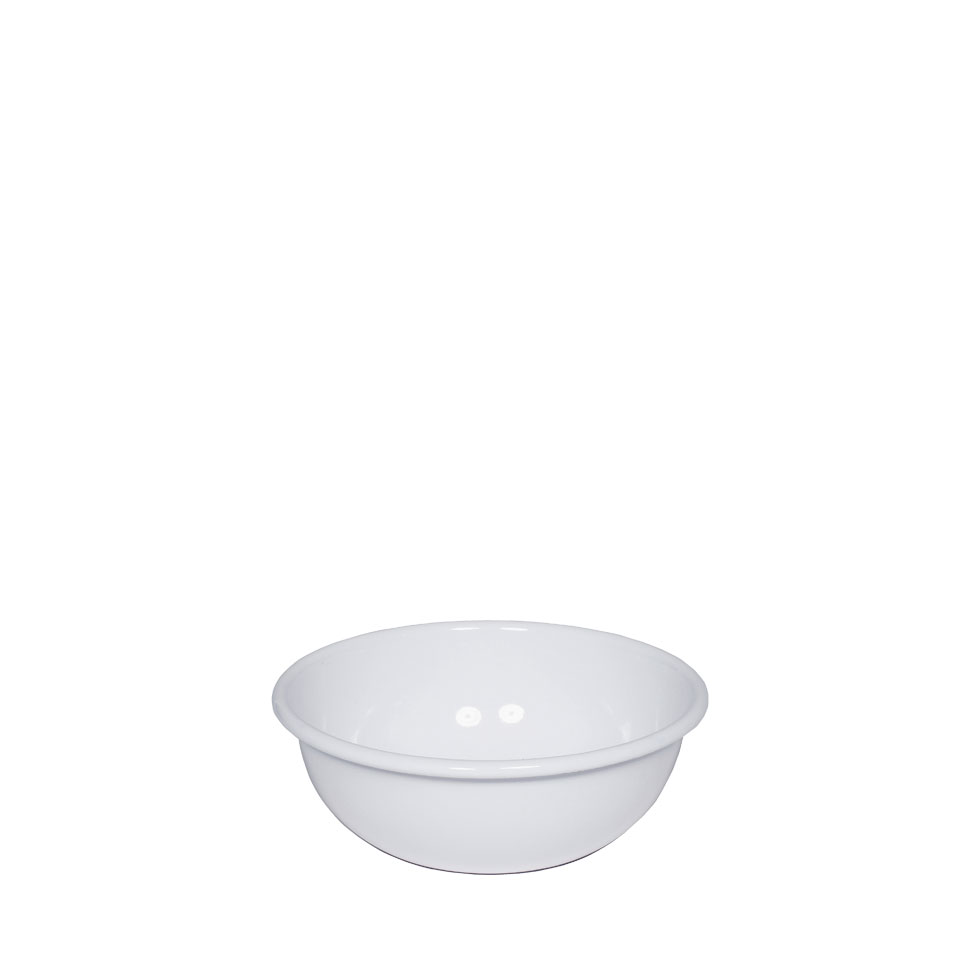 Riess Classic Weiß Schüssel 12 cm / 0,25 L - Emaille