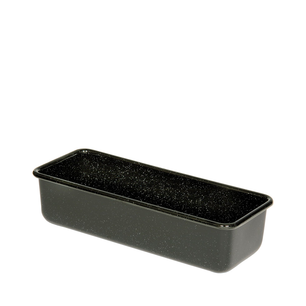 Riess-kelomat - riess Königskuchenform 25x10cm schwarz Emaille