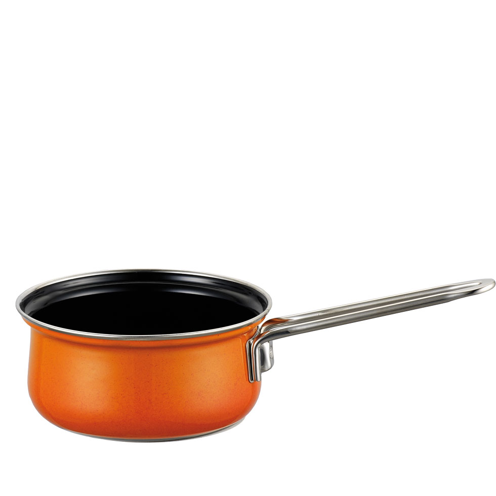 Riess-kelomat - Riess Stielkasserolle Nouvelle Ø16cm 1 Liter Corall Emaille Induktion