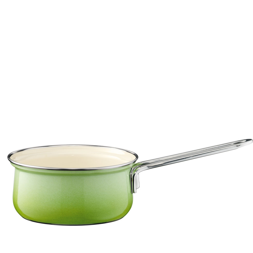 Riess-kelomat - Riess Nouvelle Stielkasserolle Ø16cm 1 Liter Smaragd Induktion