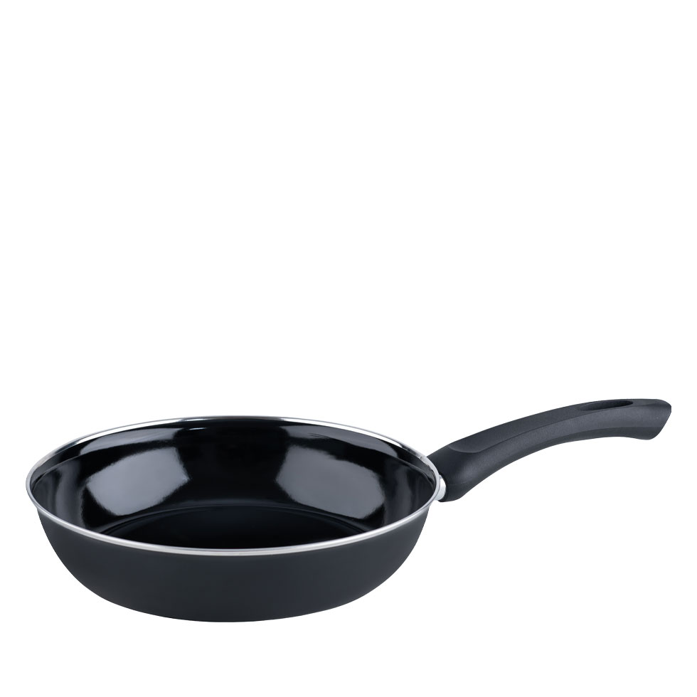 Riess-kelomat - Riess Classic Gourmet Pfanne Ø24cm Schwarz Emaille