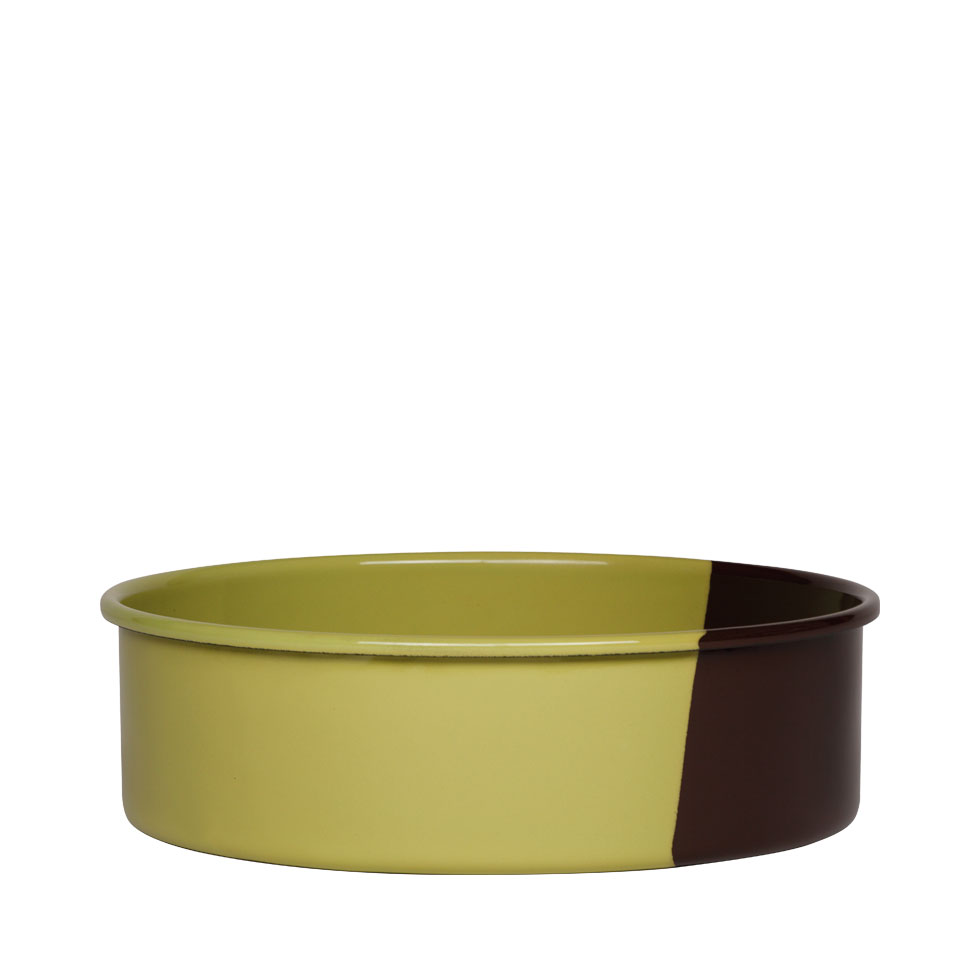 Riess Tortenform Sarah Wiener Ø26cm Emaille Schoko Pistazie mit Hebeboden