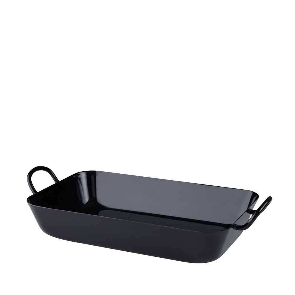 Riess-kelomat - Riess Omas Bratpfanne 26 17cm Braten Backen Schwarz Emaille