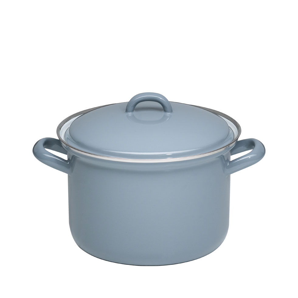 Riess Classic Pure Grey Fleischtopf 18 cm / 2,5 L - Emaille