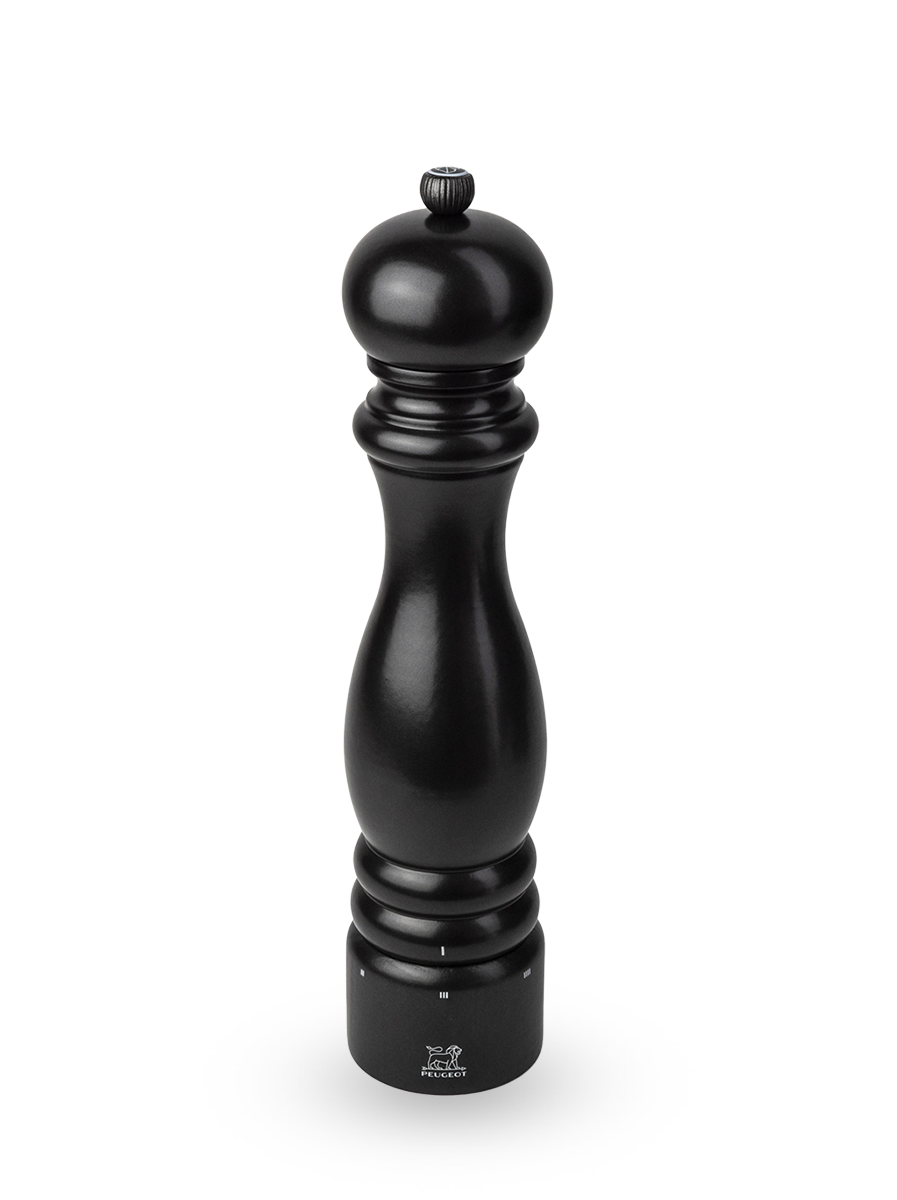 Peugeot Paris U'Select Salzmühle 30 cm Buchenholz satinschwarz lackiert - Stahlmahlwerk