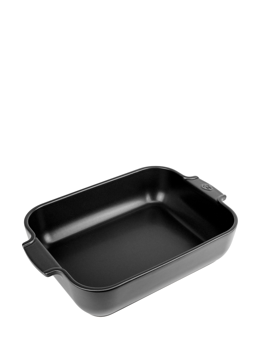 PEUGEOT Auflaufform APPOLIA (LBH 3550x2250x8 cm) LBH 3550x2250x8 cm schwarz