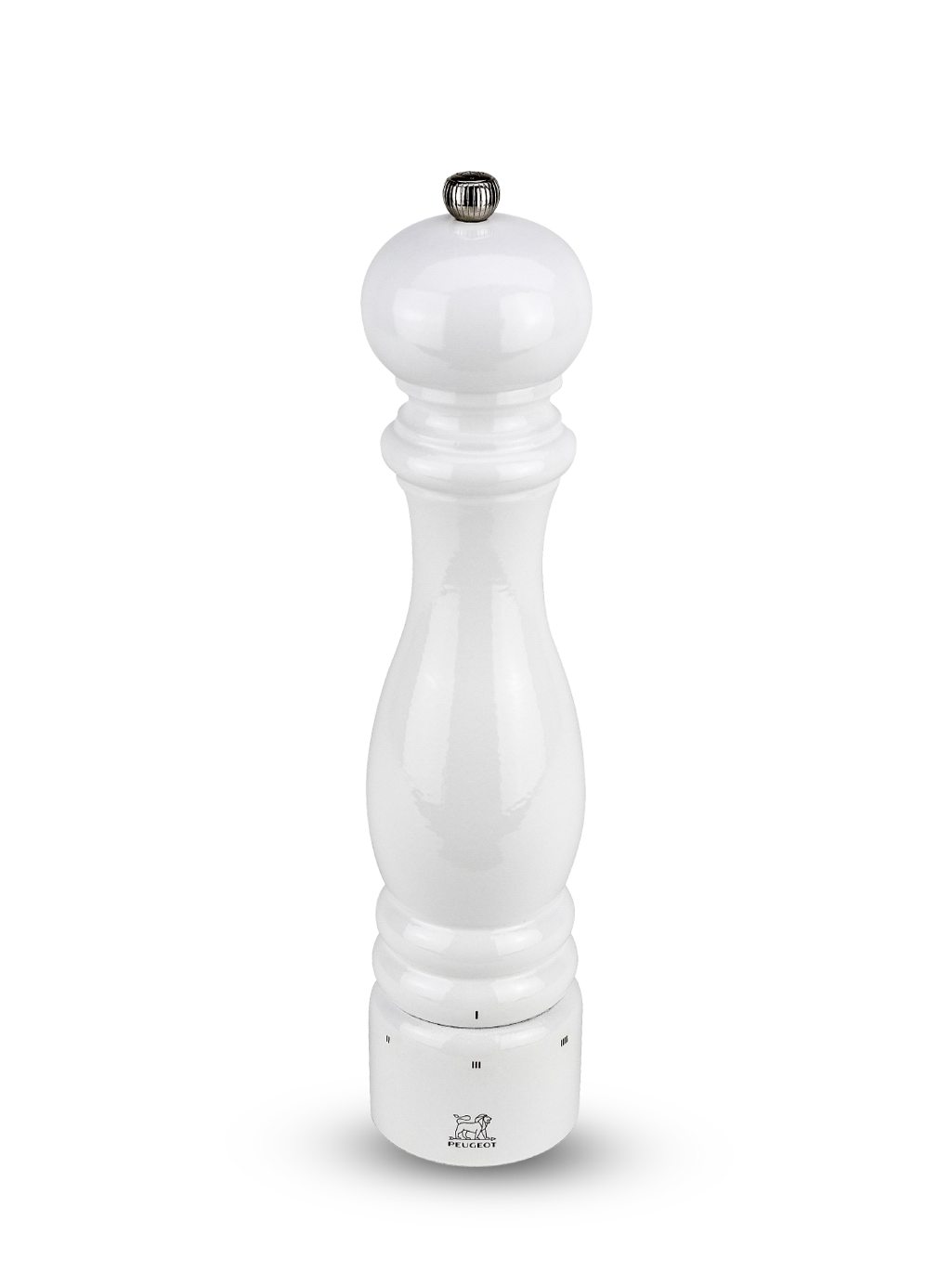 Peugeot Paris U'Select Salzmühle 30 cm Buchenholz weiß lackiert - Stahlmahlwerk