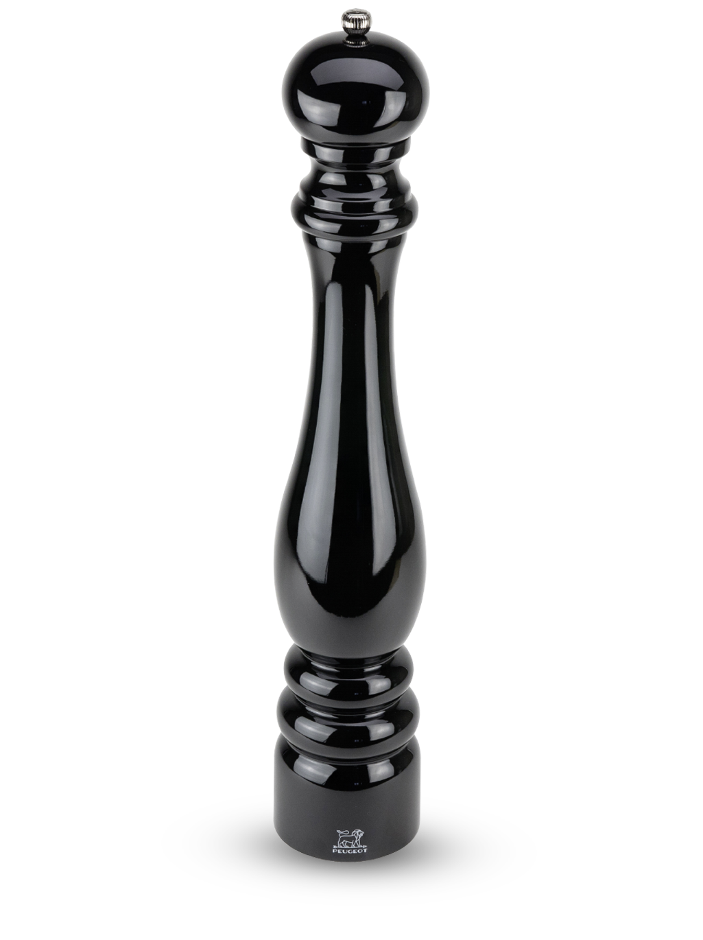 Peugeot Paris Classic Pfeffermühle 50 cm Buchenholz schwarz lackiert - Stahlmahlwerk