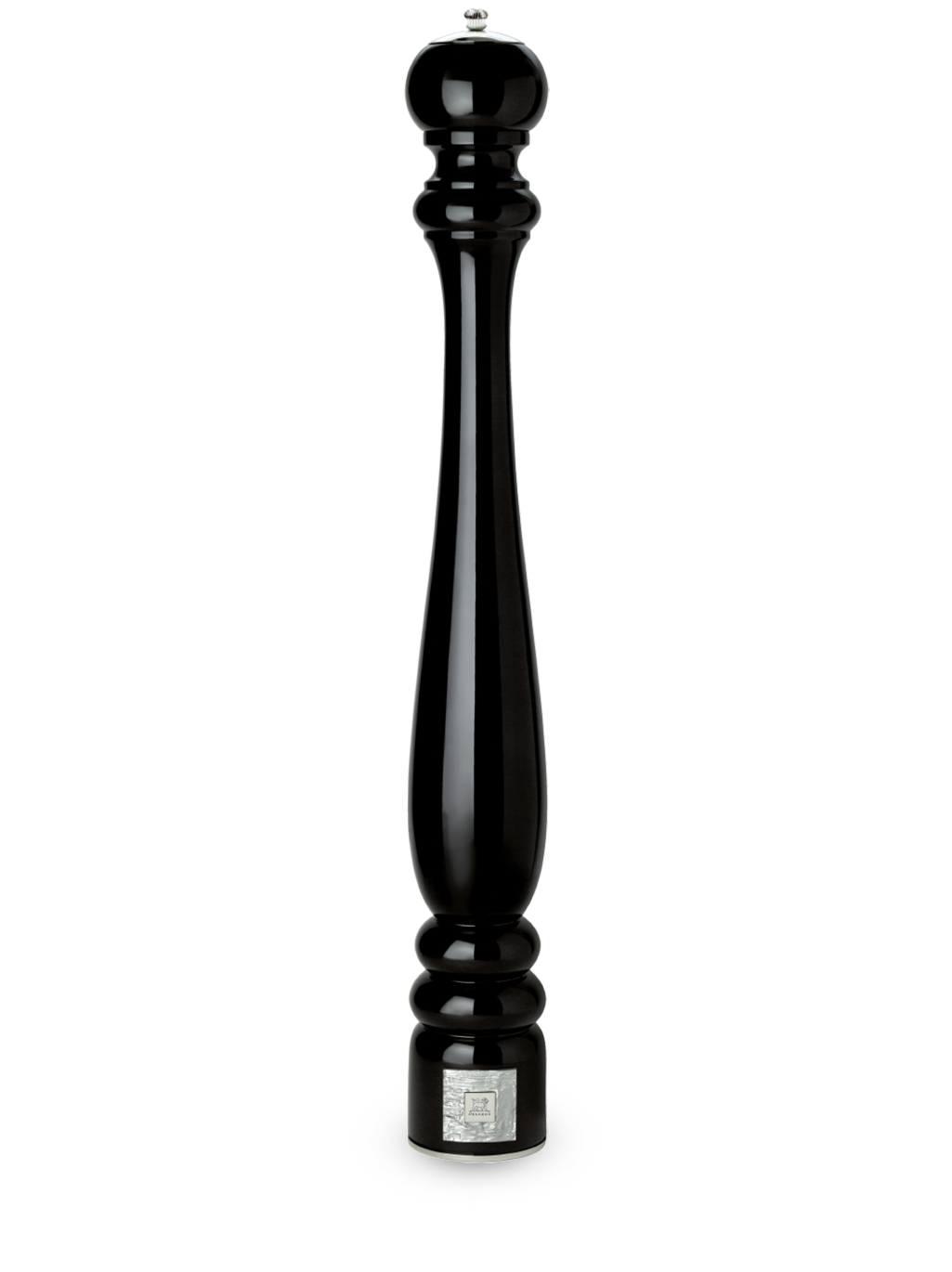 Peugeot Paris Prestige Pfeffermühle 110 cm Erlenholz schwarz lackiert - Stahlmahlwerk
