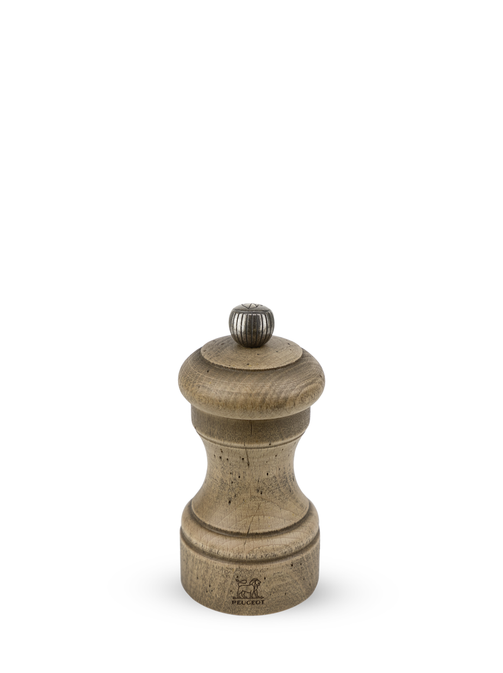 Peugeot Bistro Pfeffermühle 10 cm Buchenholz Antique - Stahlmahlwerk