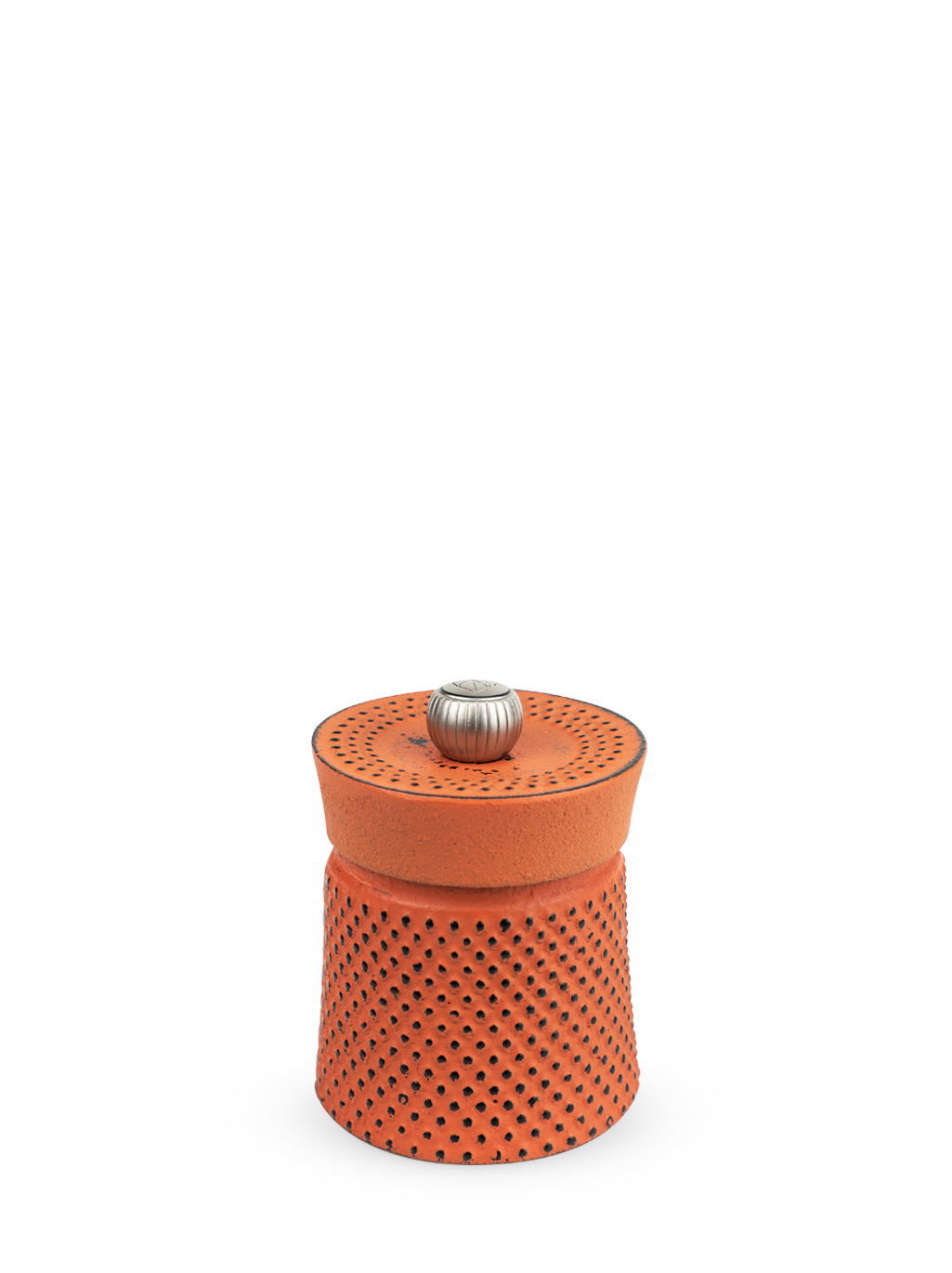 Peugeot Bali Pfeffermühle 8 cm Gusseisen orange - Stahlmahlwerk