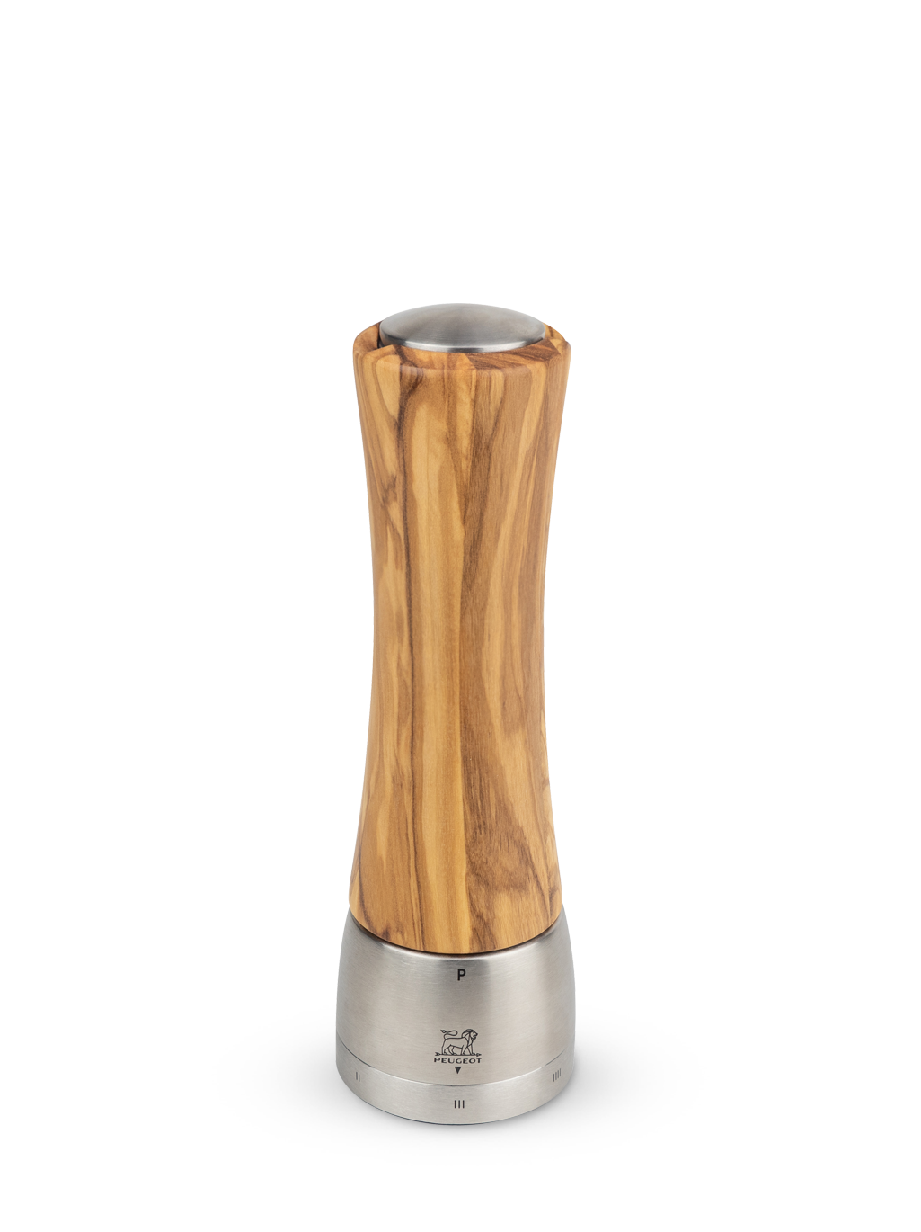Peugeot Daman U'Select Pfeffermühle 21 cm Olivenholz - Stahlmahlwerk
