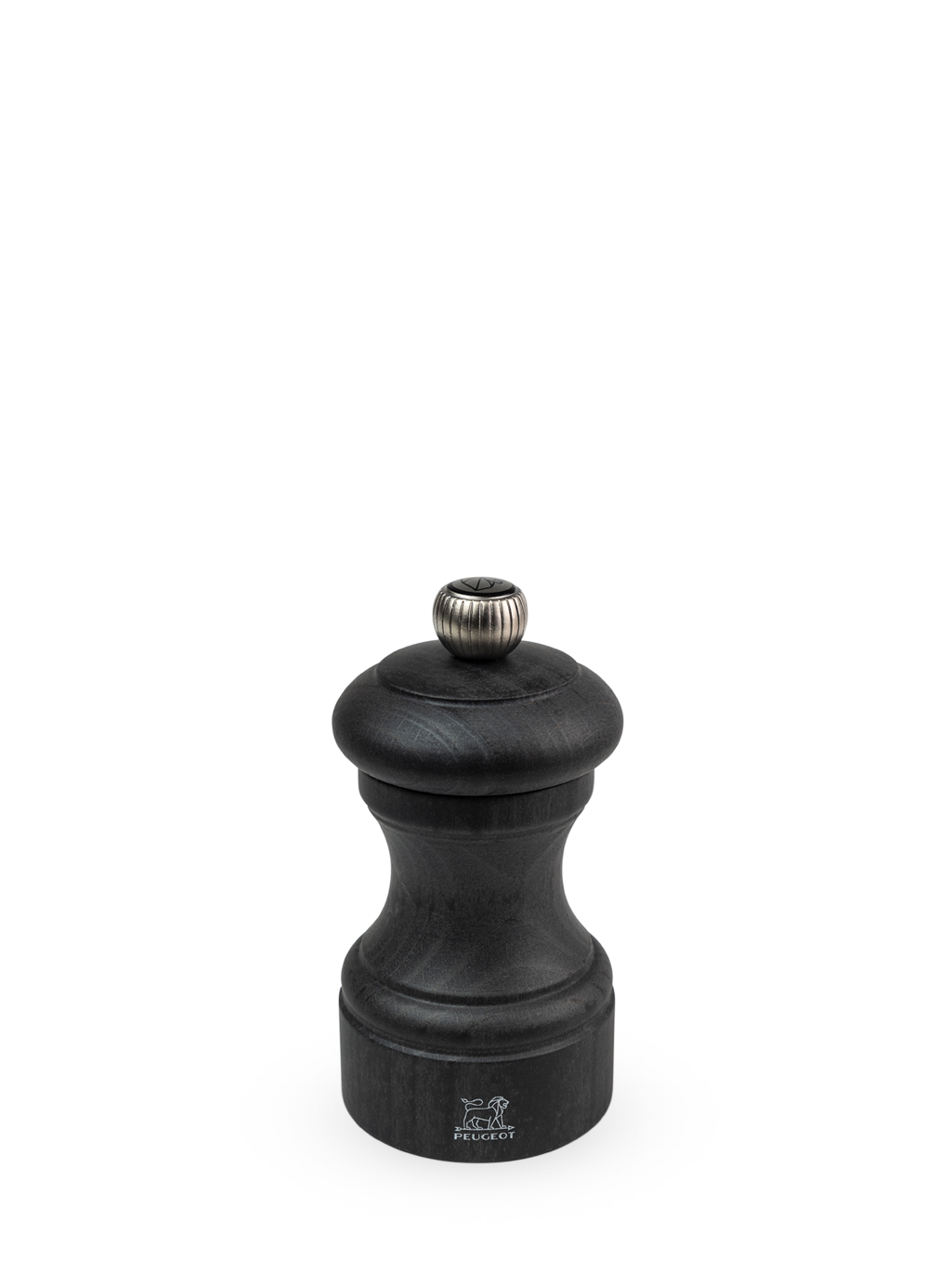 Peugeot Bistro Pfeffermühle 10 cm Buchenholz graphit - Stahlmahlwerk
