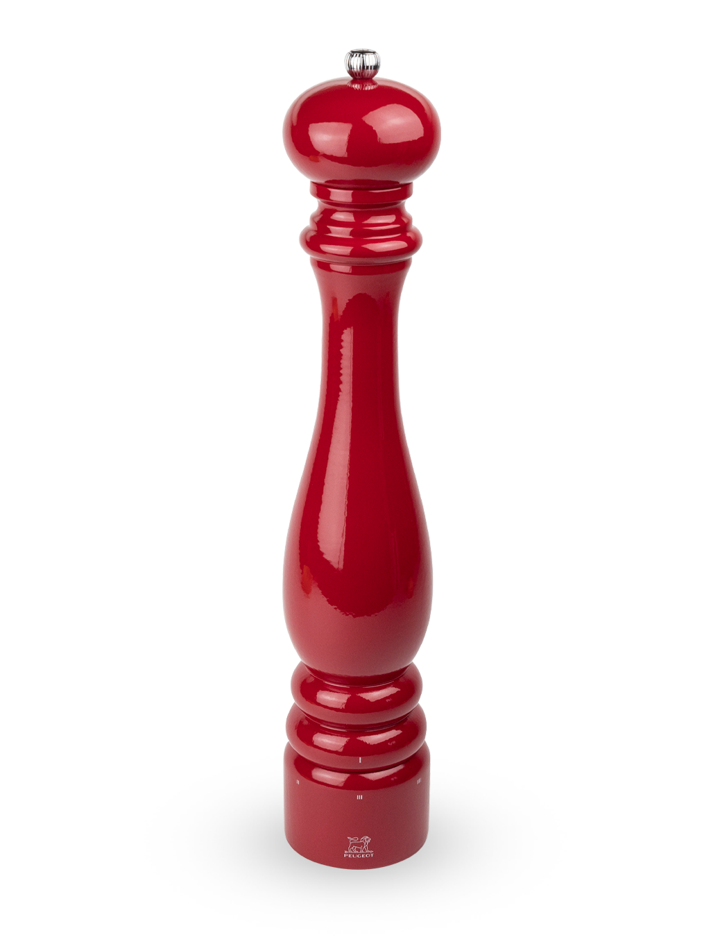 Peugeot Paris U'Select Pfeffermühle 40 cm Buchenholz passion red lackiert - Stahlmahlwerk