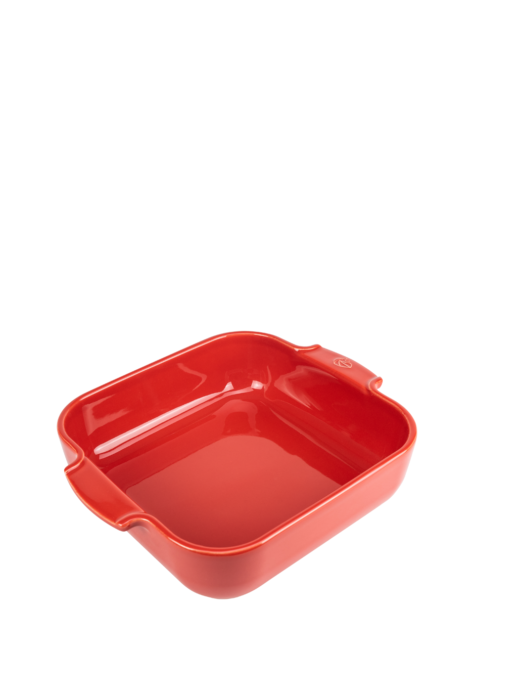 Peugeot Appolia Auflaufform quadratisch 28 cm rot - Keramik