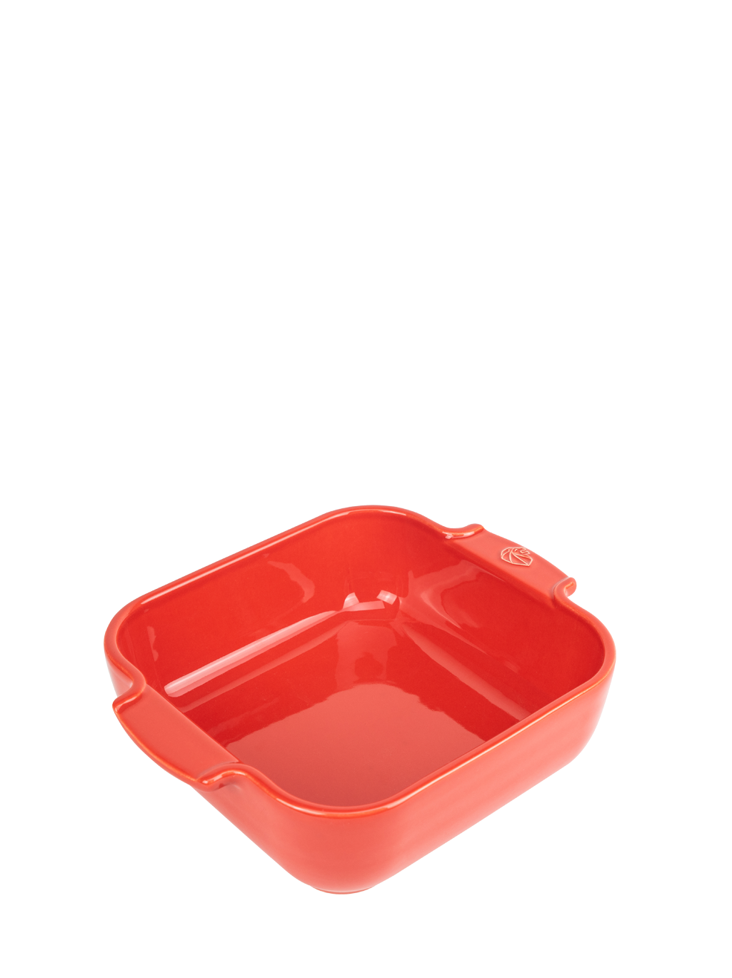 Peugeot Appolia Auflaufform quadratisch 21 cm rot - Keramik