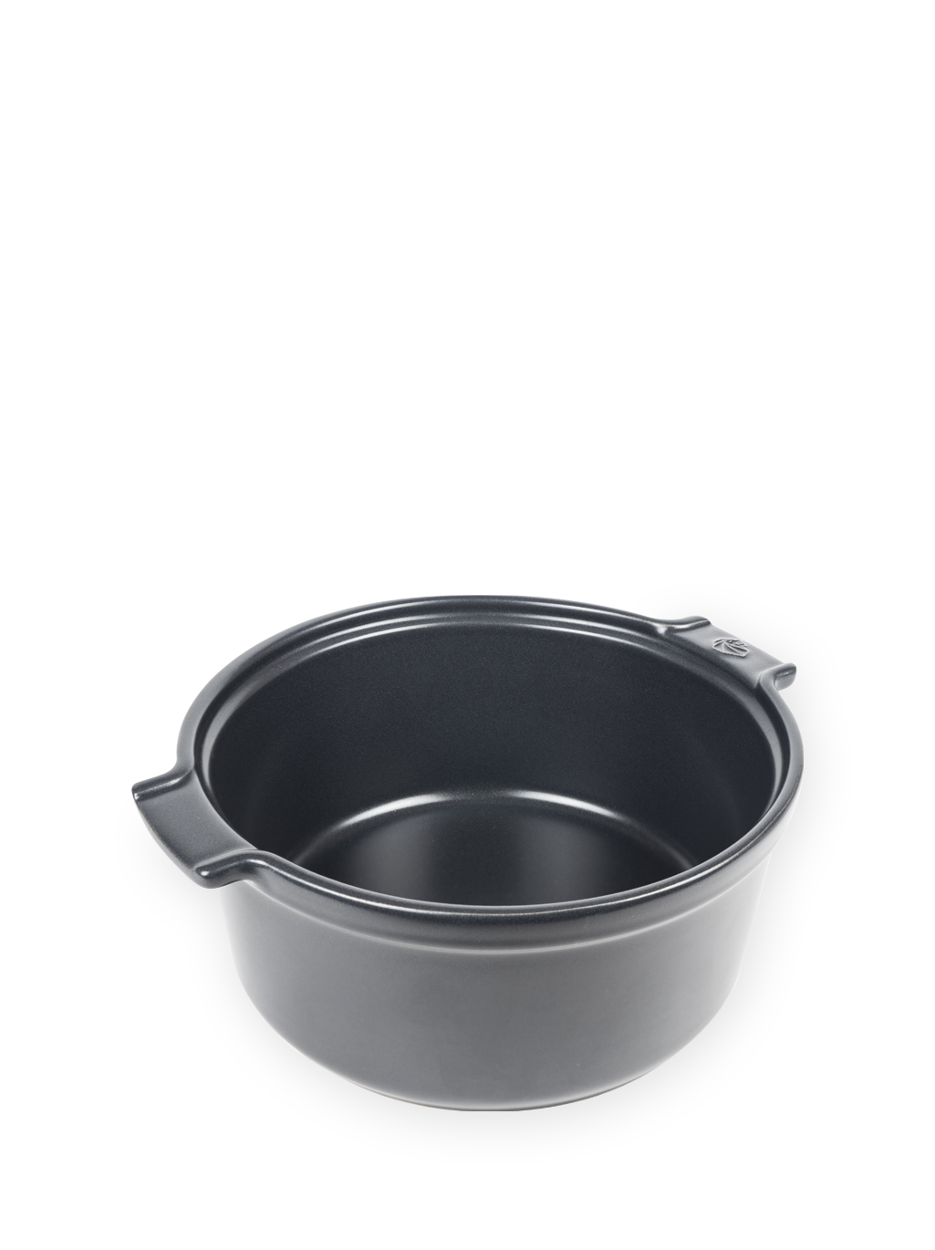 Peugeot Appolia Soufflé Topf 22 cm schiefergrau - Keramik