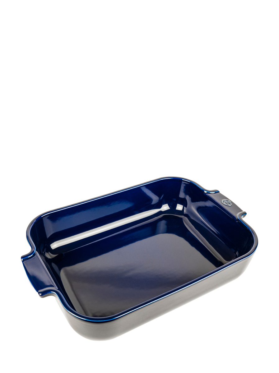 Peugeot Appolia Auflaufform rechteckig 36 cm blau - Keramik