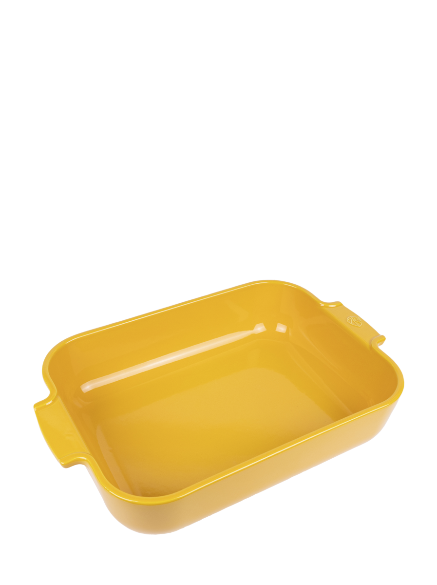 Peugeot Appolia Auflaufform rechteckig 36 cm safrangelb - Keramik