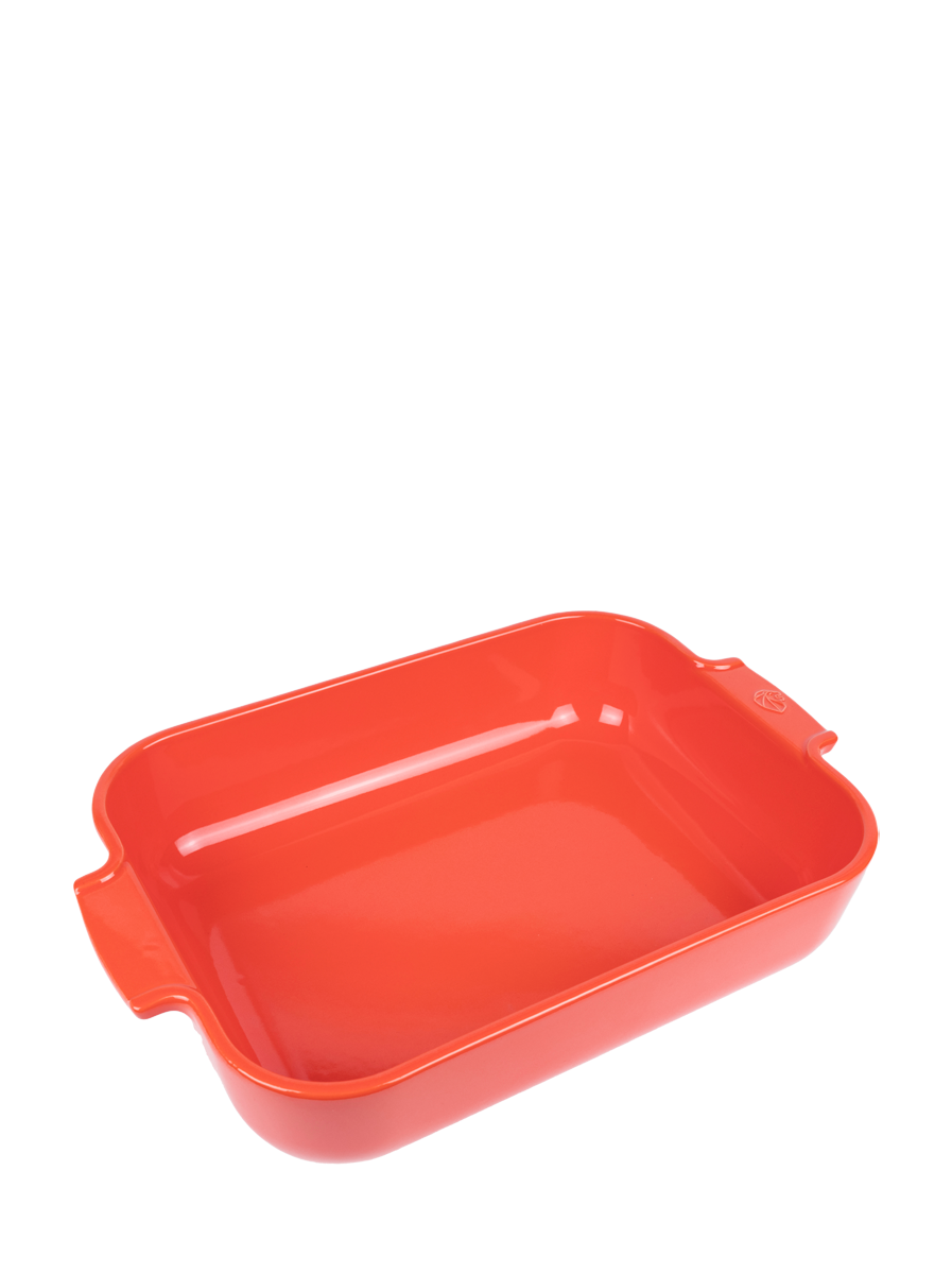 Peugeot Appolia Auflaufform rechteckig 36 cm rot - Keramik