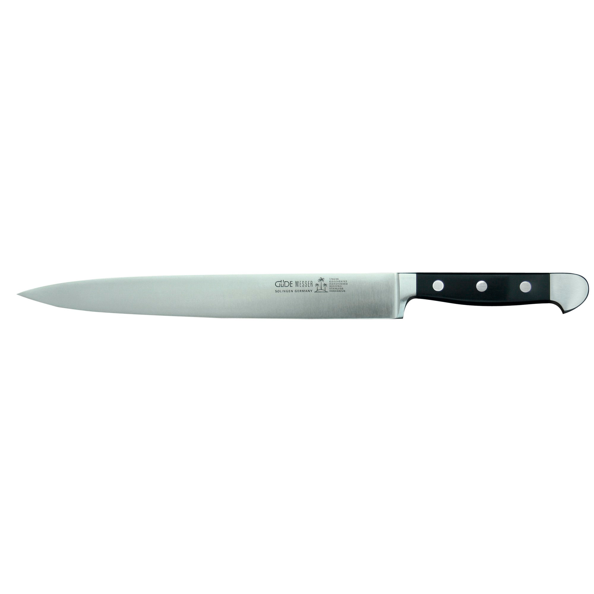 Güde Alpha Schinkenmesser 26 cm - CVM-Messerstahl - Griffschalen Hostaform
