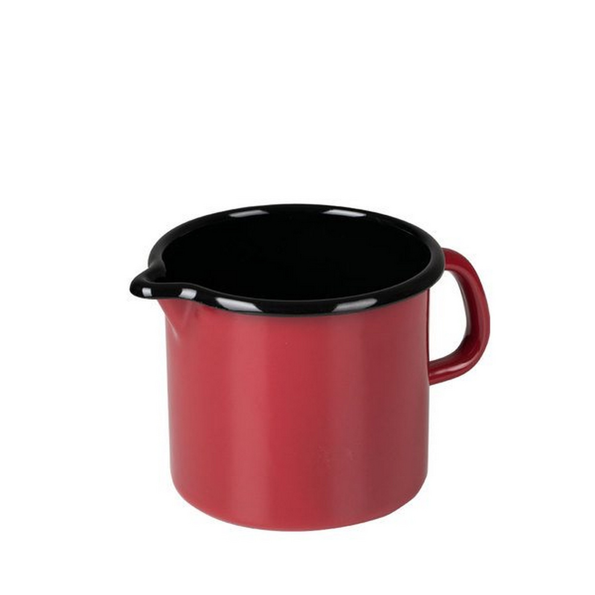 Riess Classic Color Rot Schnabeltopf 12 cm / 1,0 L - Emaille
