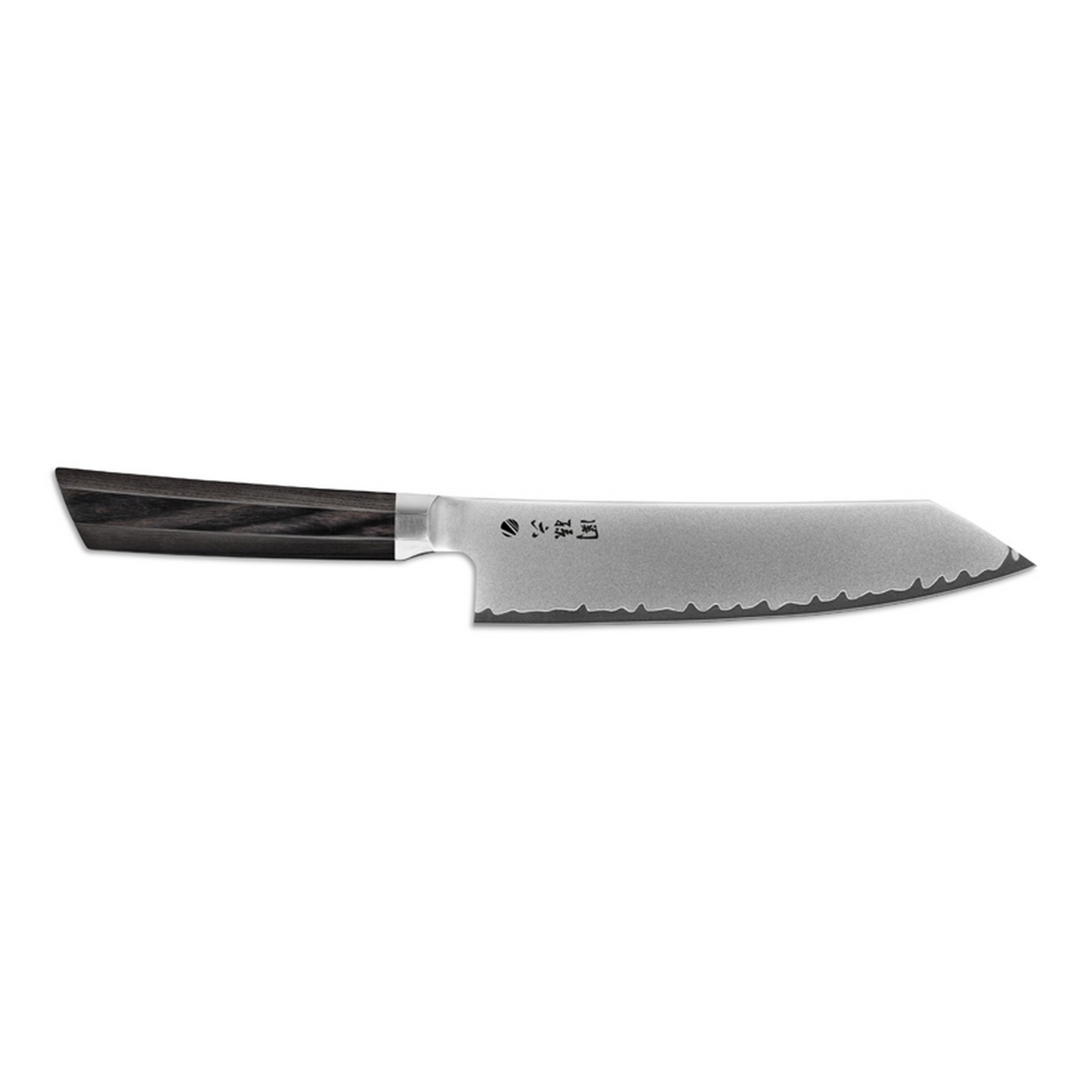 KAI Seki Magoroku Kaname Kiritsuke 19,5 cm - VGXeos Stahl - Griff Pakkaholz