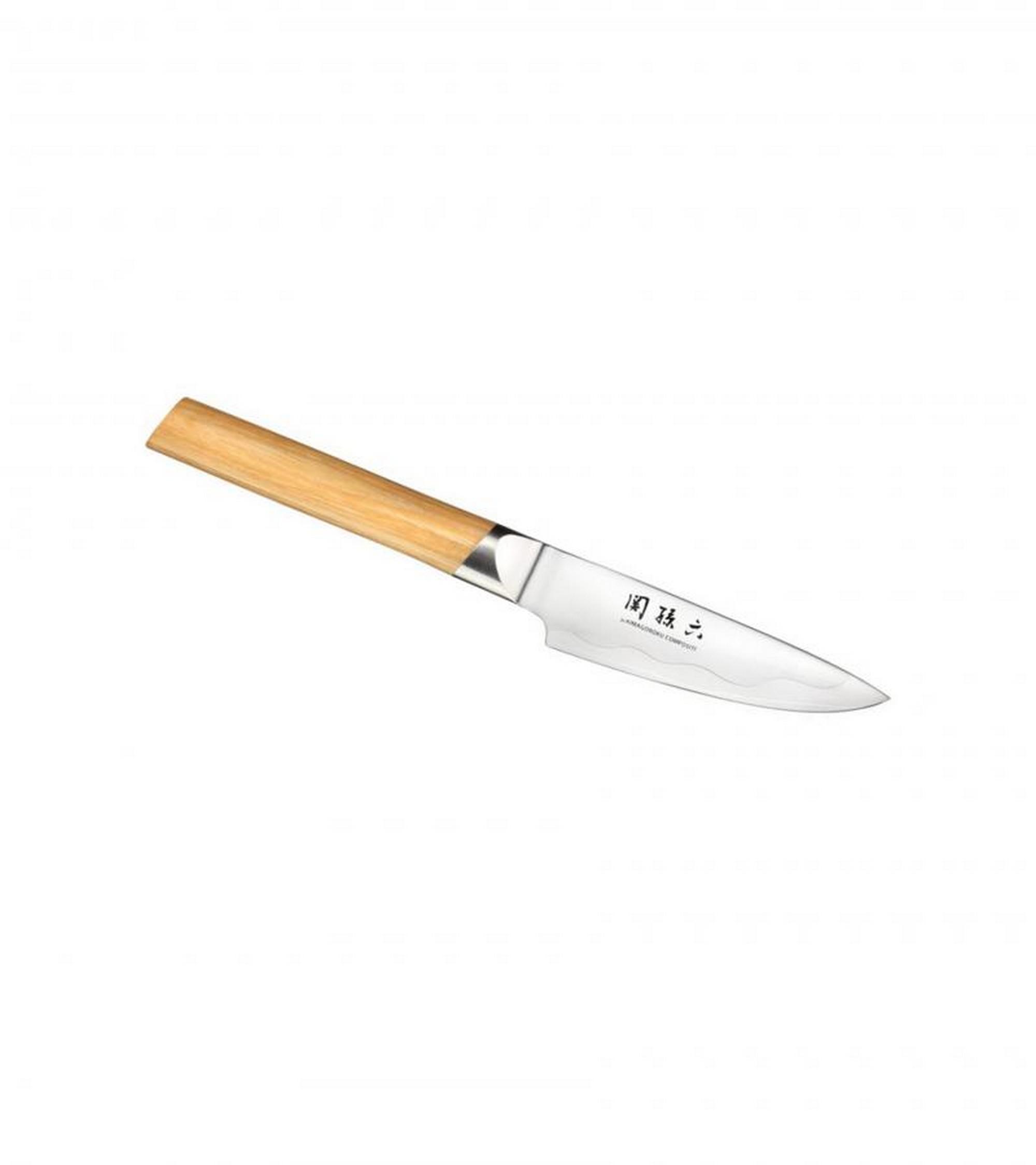KAI Seki Magoroku Composite Officemesser 9 cm - VG-10 Stahl - Griff Pakkaholz
