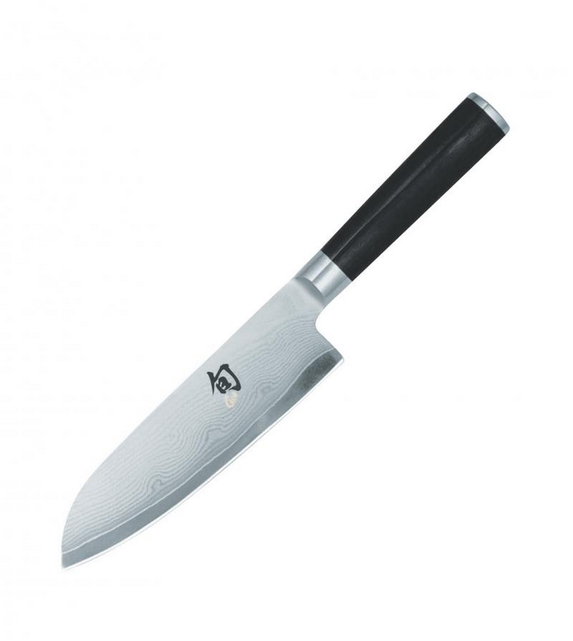KAI Shun Classic Linkshand-Santokumesser 18 cm - Damaststahl - Griff Pakkaholz