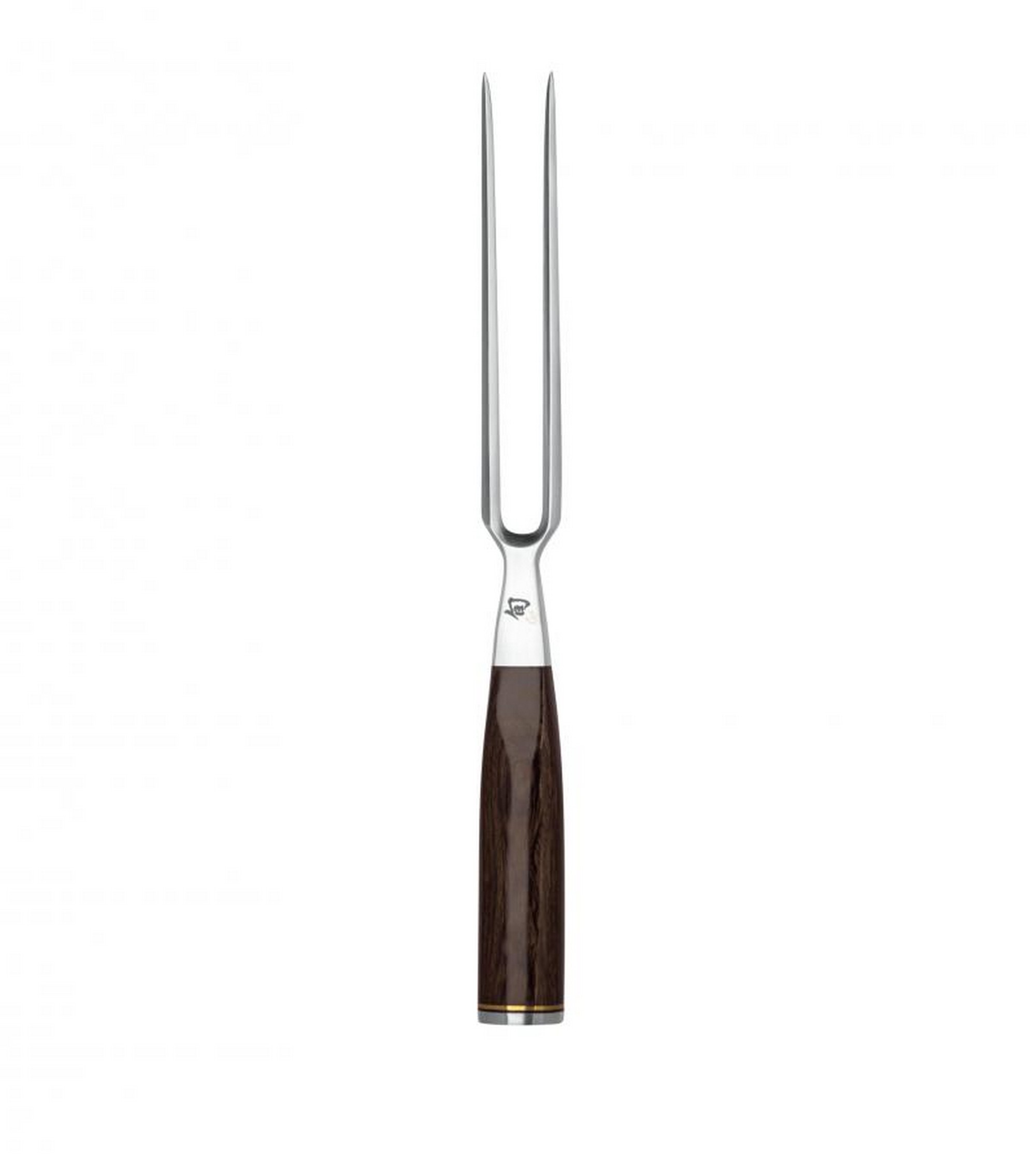 KAI Shun Premier Tim Mälzer Fleischgabel 16,5 cm - AUS8A-Stahl - Griff Pakkaholz