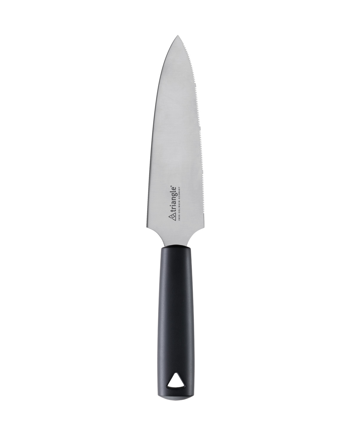 triangle Spirit Tortenmesser 18 cm gezahnt - Edelstahl - Griff Kunststoff