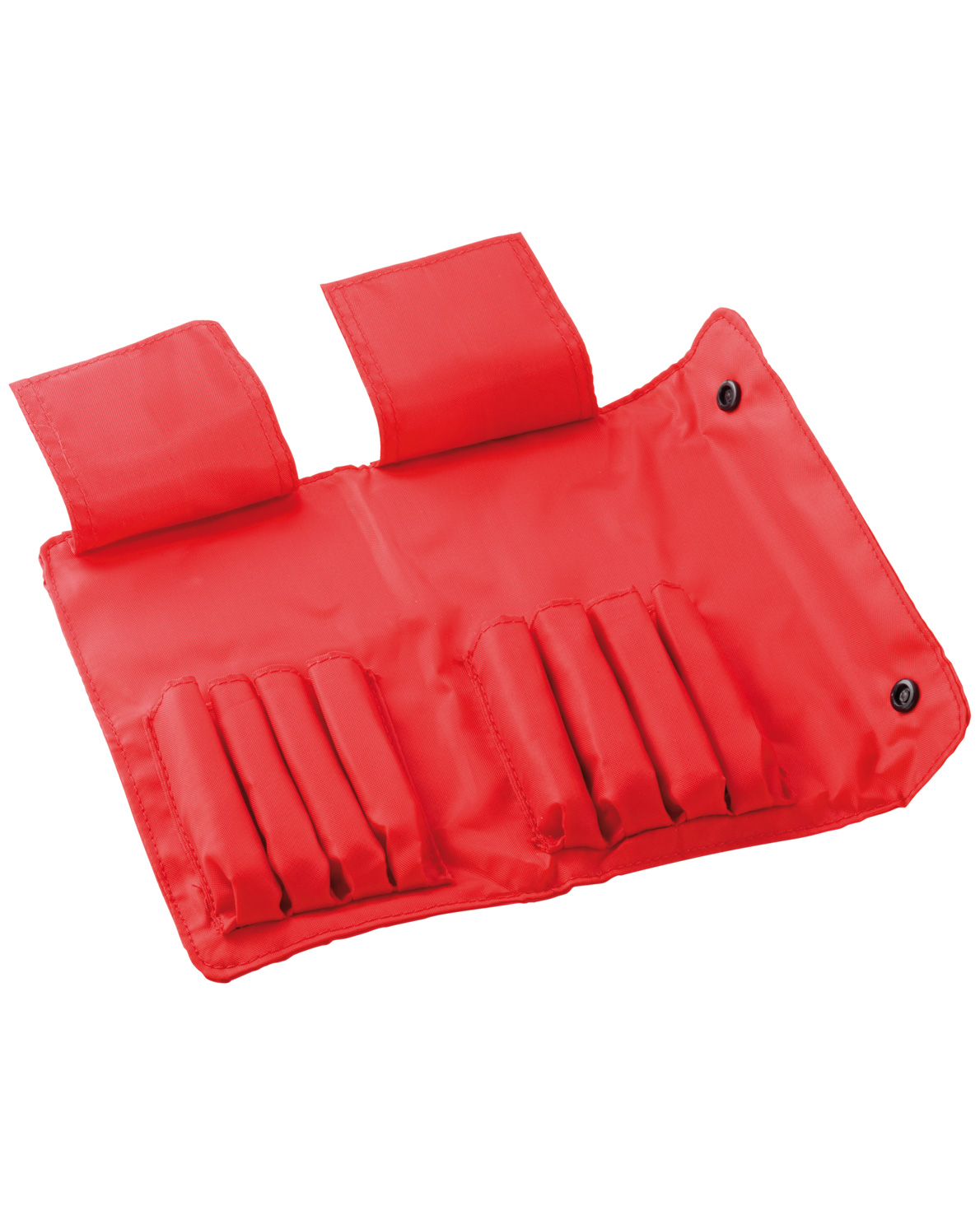 triangle Rolltasche mit 8 Fächern leer - Nylon rot