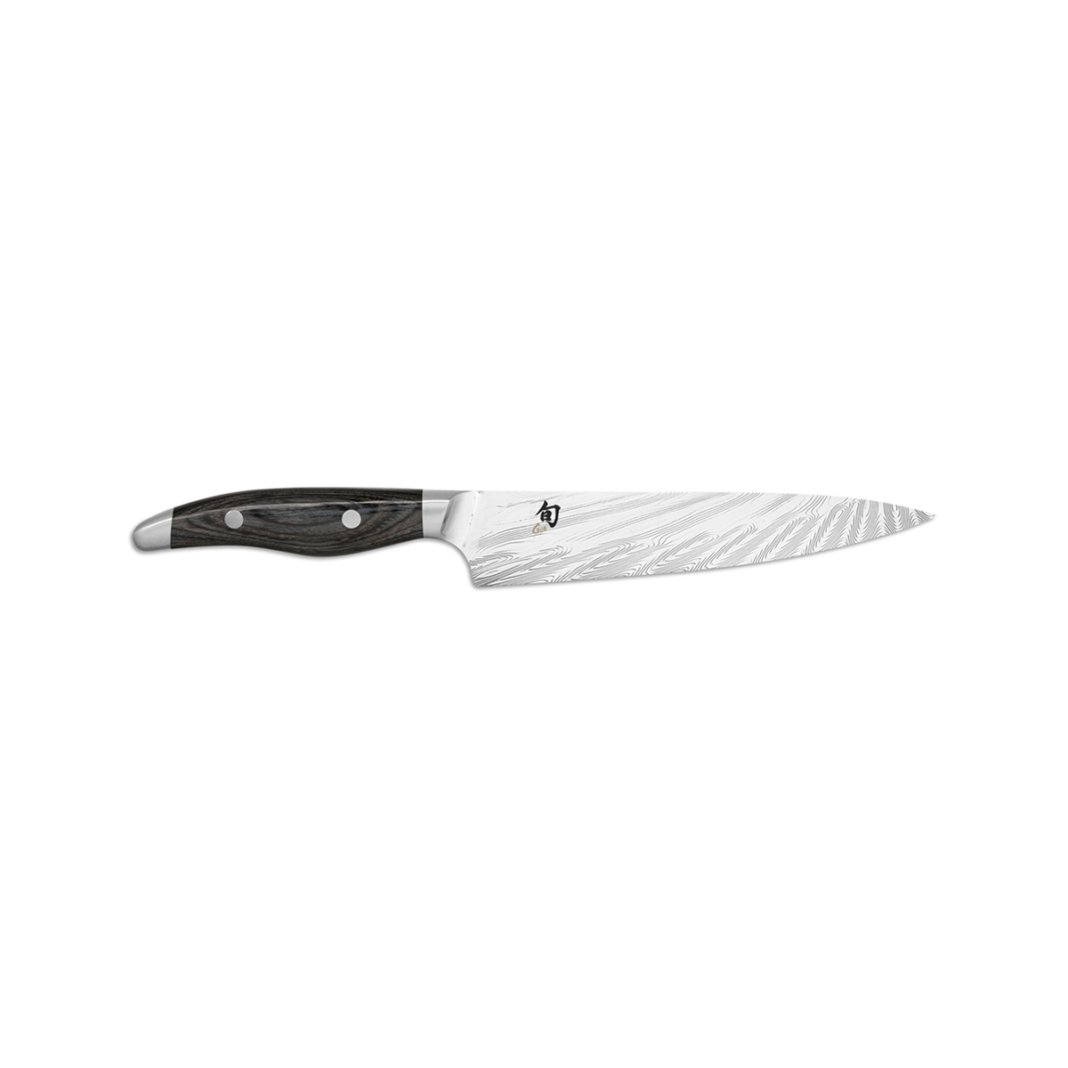 KAI Shun Nagare Allzweckmesser 15 cm - Damaststahl - Griff Pakkaholz
