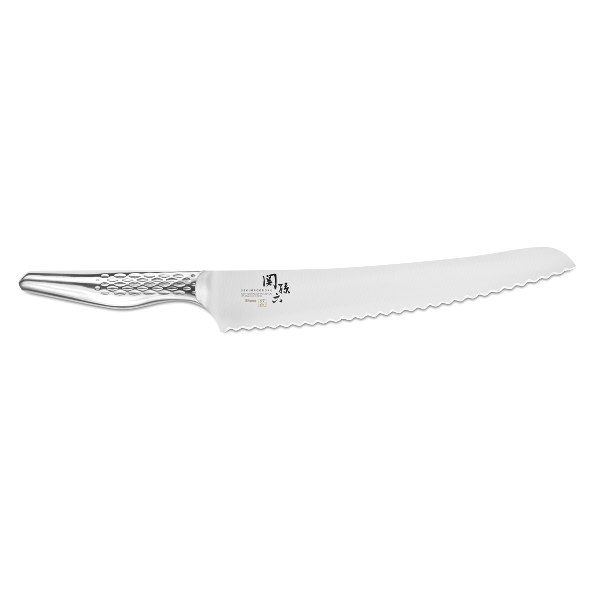 KAI Seki Magoroku Shoso Brotmesser 24 cm - 1K6 Stahlklinge - Edelstahlgriff