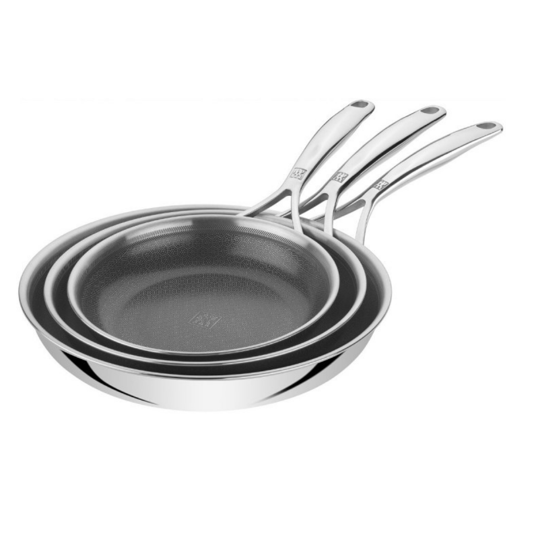 Zwilling Peak Bratpfannenset 3-tlg. - 18/10 Edelstahl