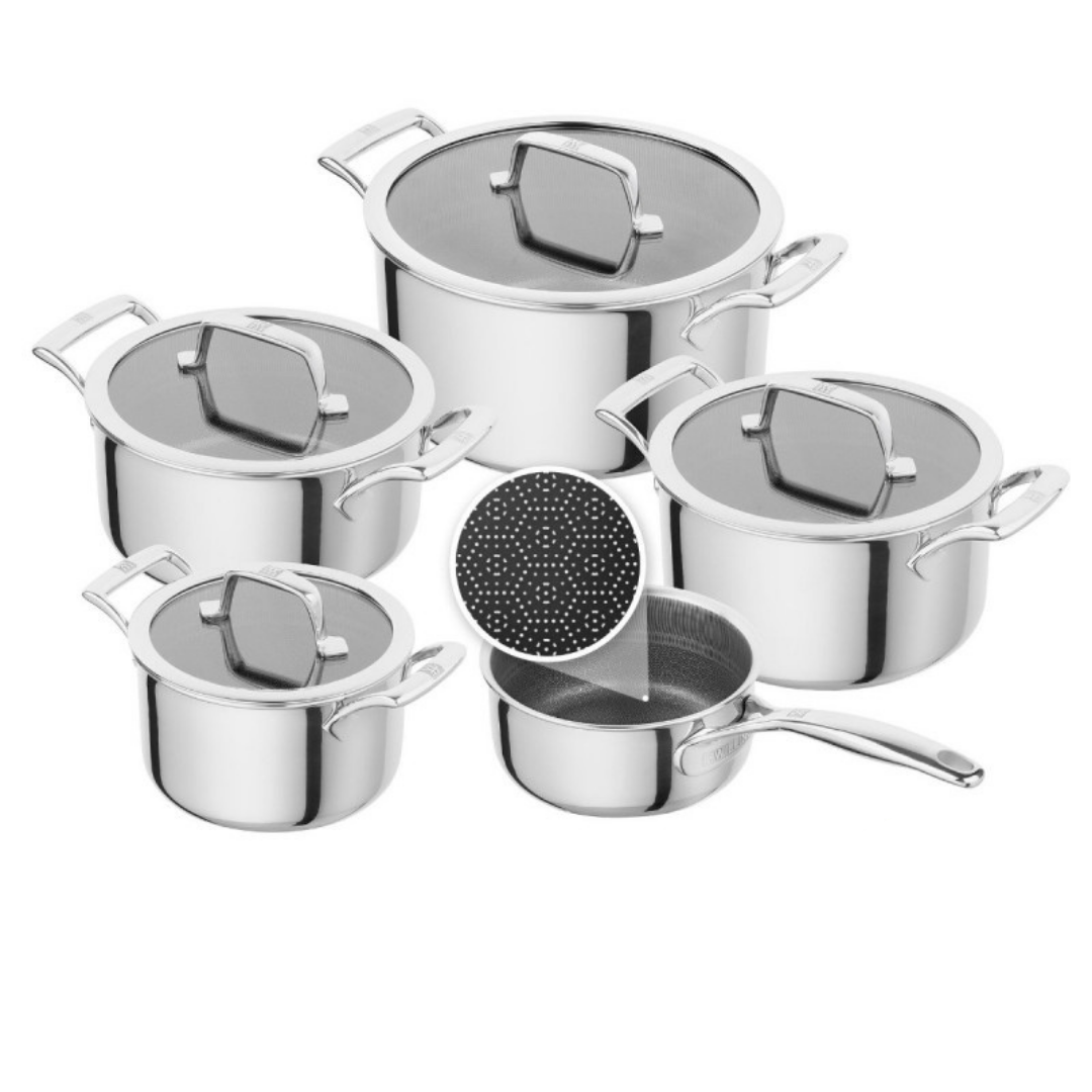 ZWILLING Peak Kochtopfset 5-tlg, 1810 Edelstahl 4009839703539 ZWILLING