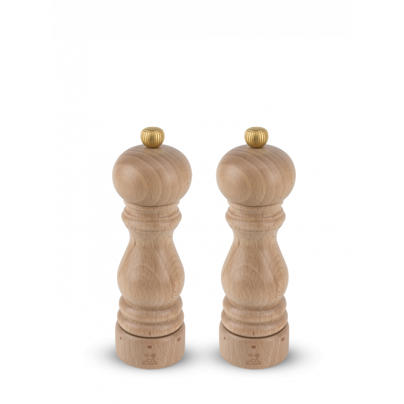 Peugeot Paris U'Select Pfeffer- + Salzmühle 18 cm Buchenholz natur - Zirlion-Mahlwerk